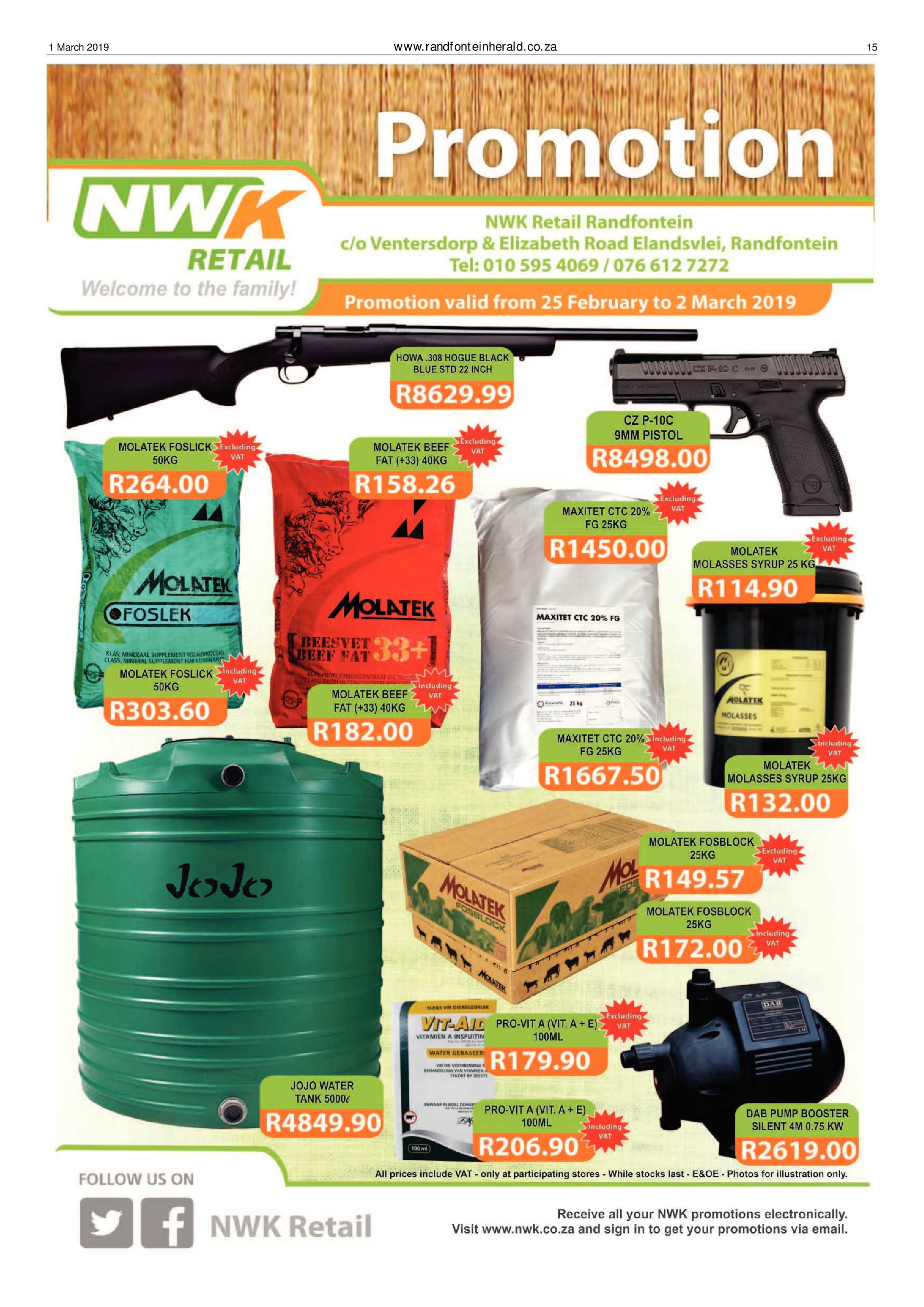 Randfontein Herald 1 March 2019 page 15