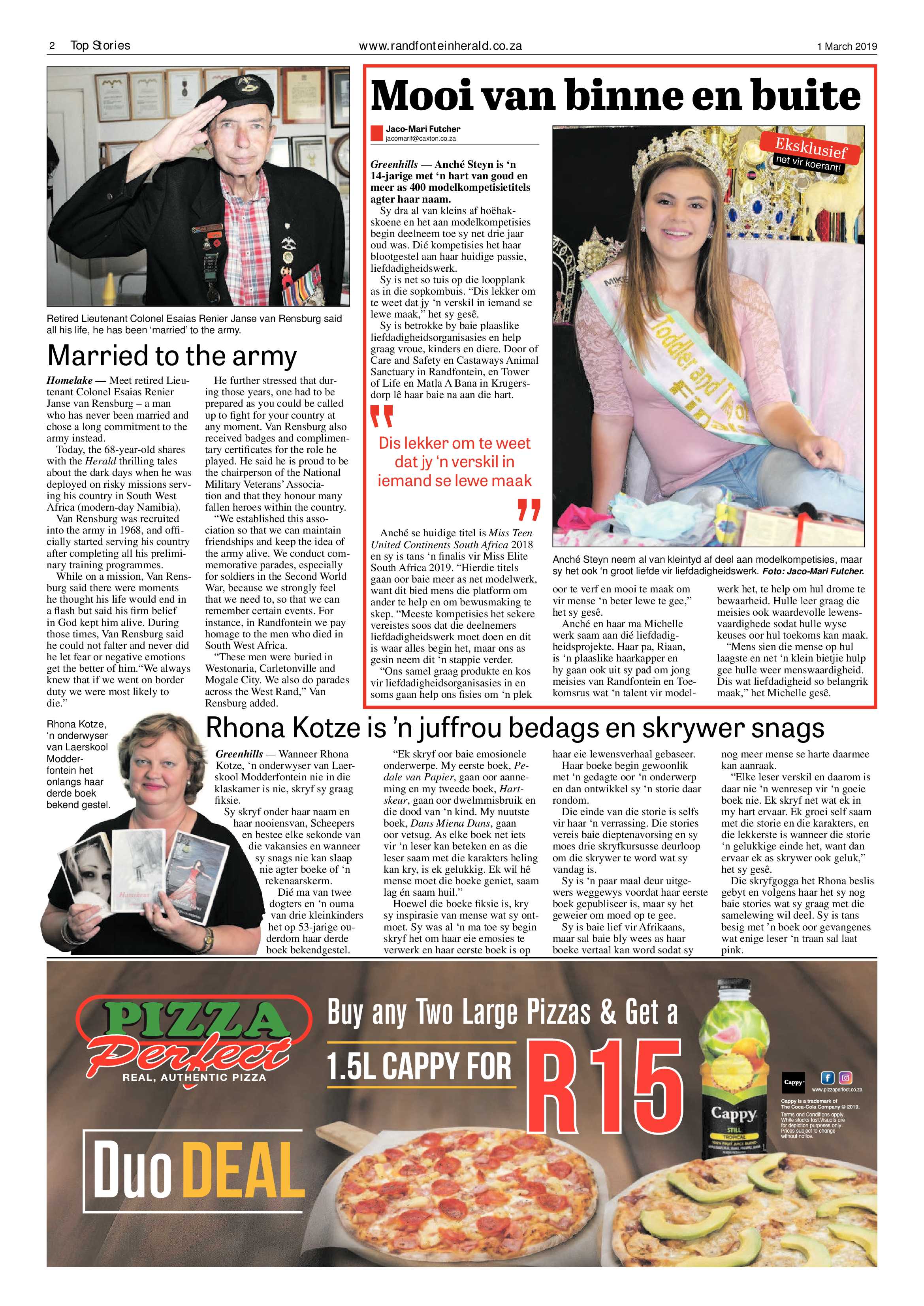 Randfontein Herald 1 March 2019 page 2