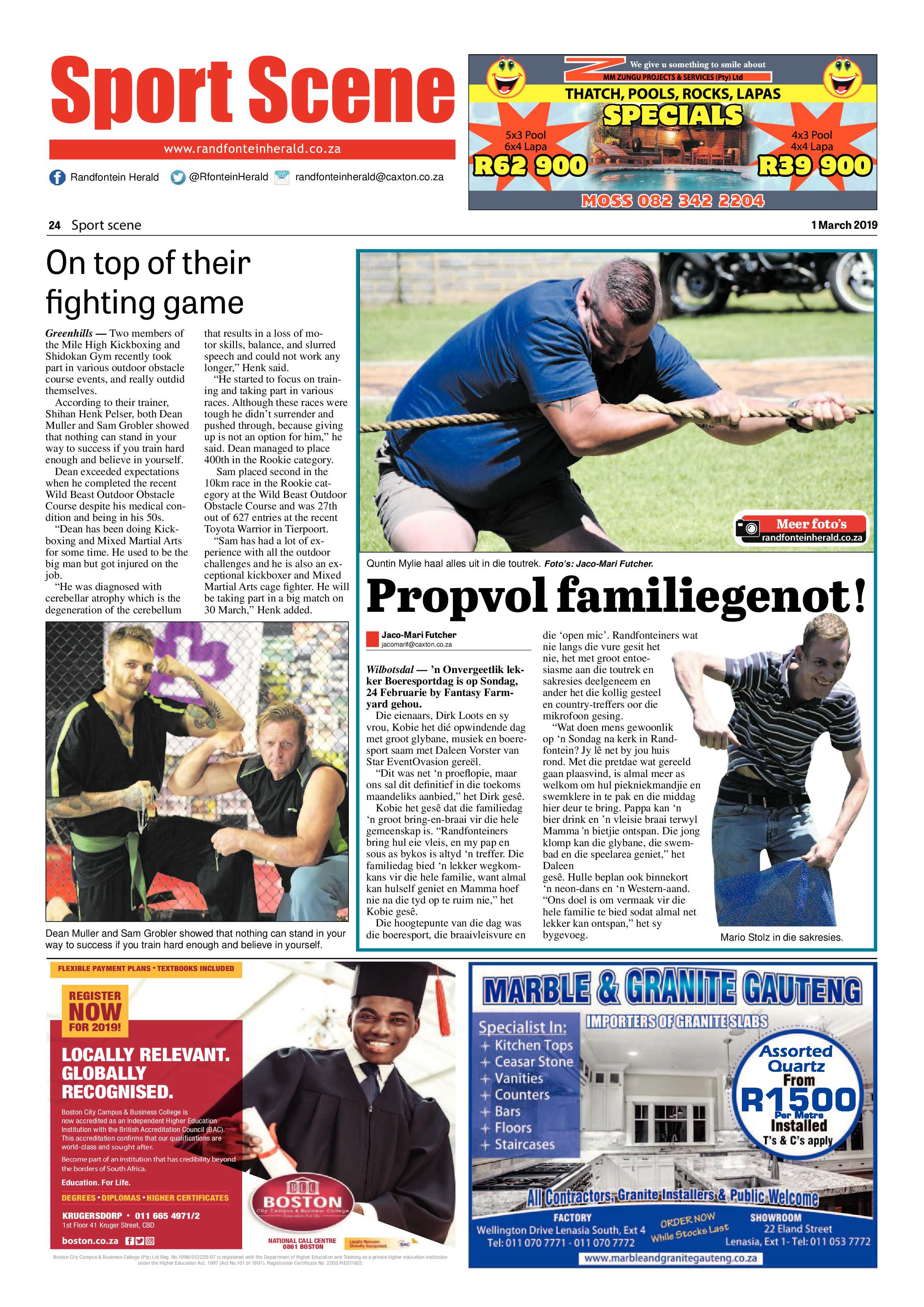 Randfontein Herald 1 March 2019 page 24