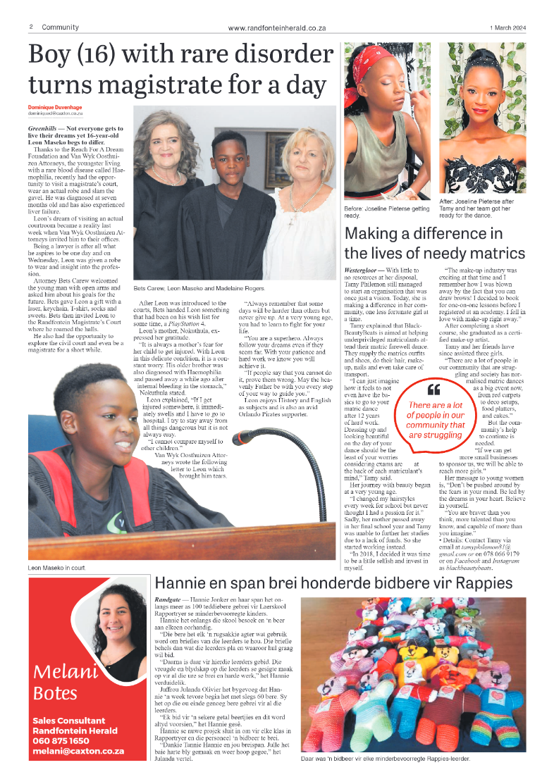 Randfontein Herald 1 March 2024 page 2