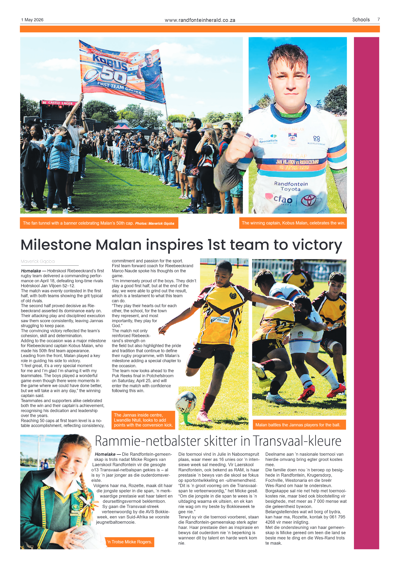 Randfontein Herald 1 May 2026 page 7