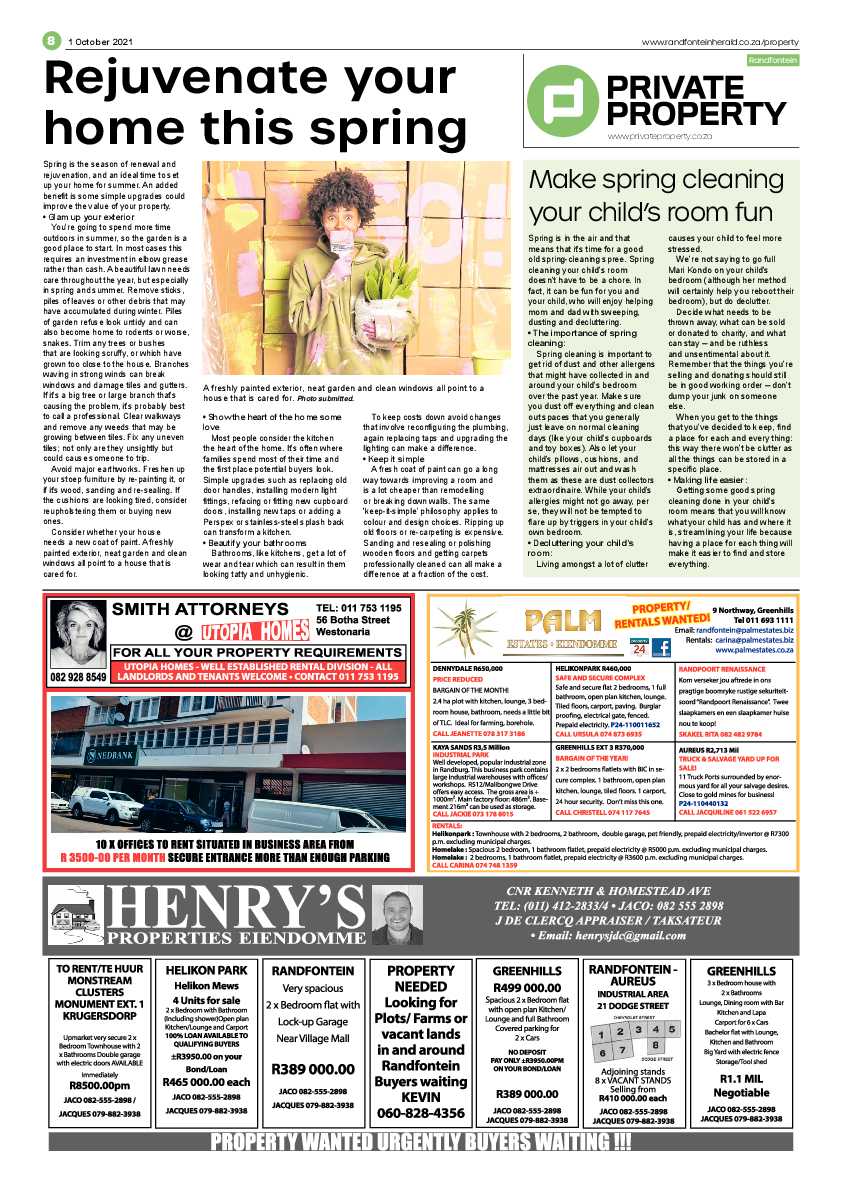 Randfontein Herald 1 October 2021 page 10
