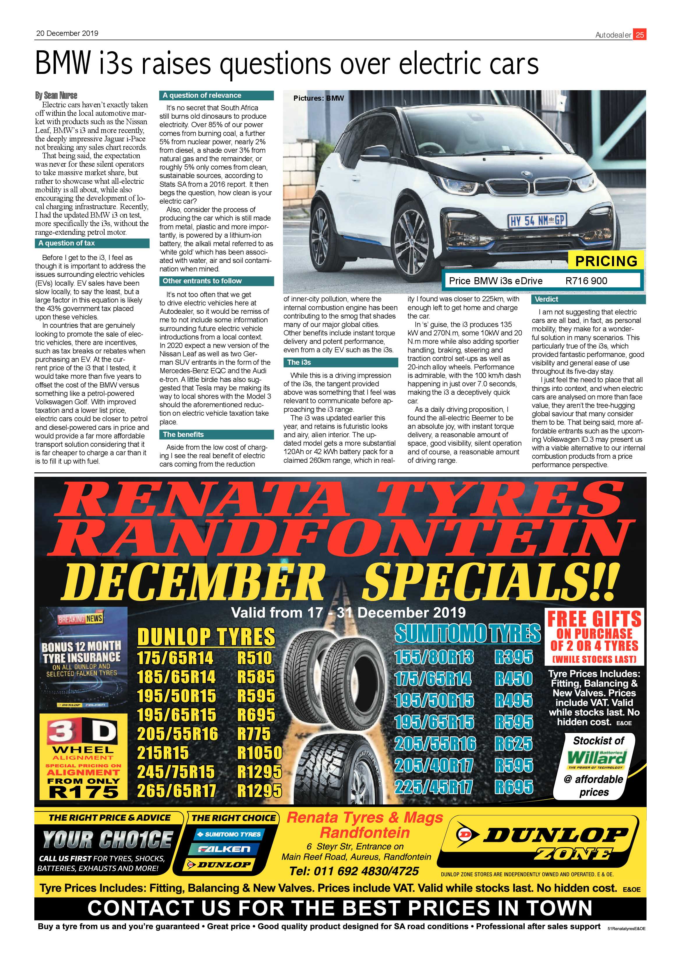 Randfontein Herald 20 December 2019 page 25