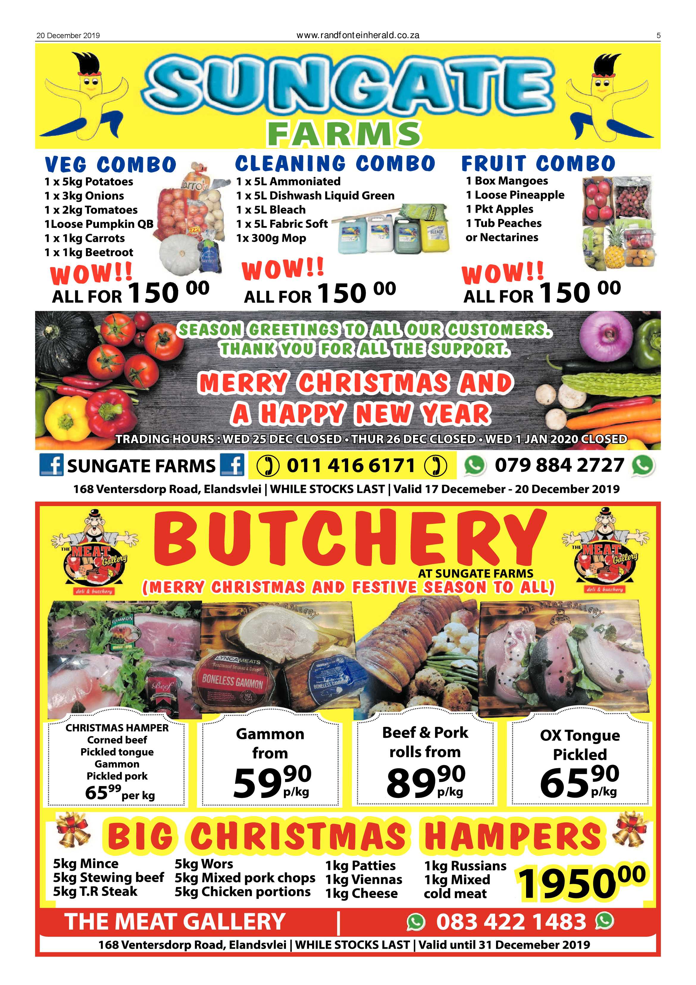 Randfontein Herald 20 December 2019 page 5