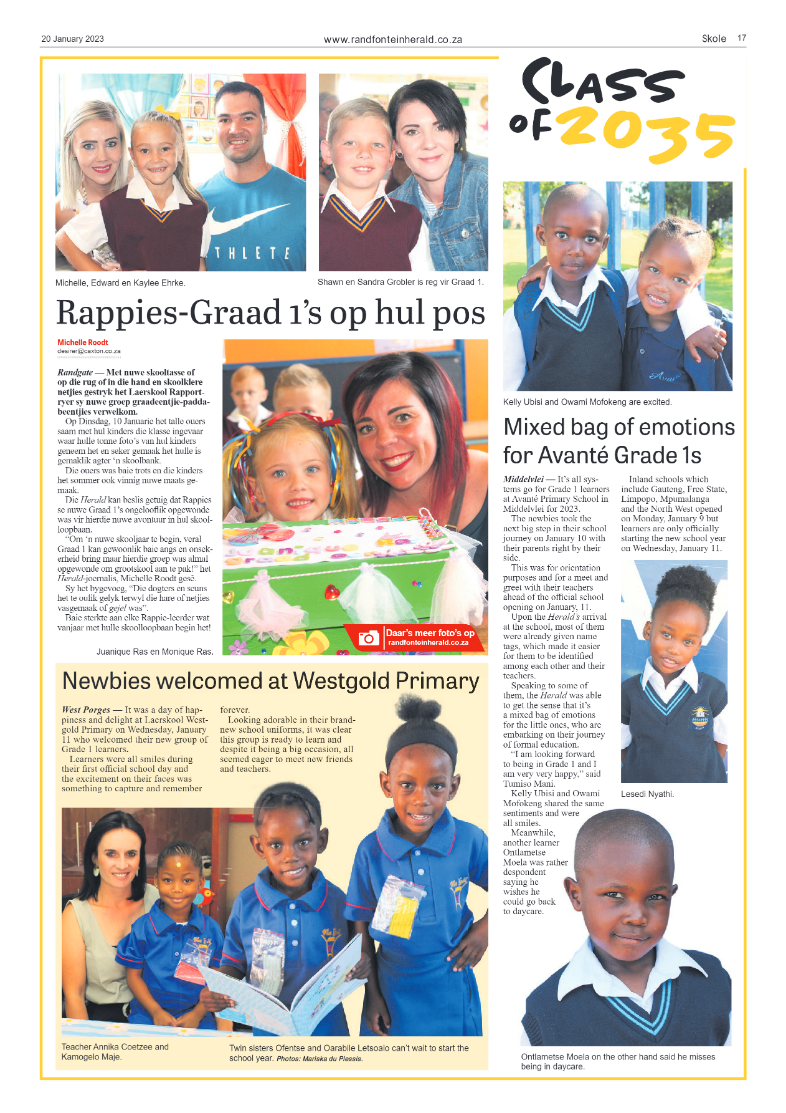 Randfontein Herald 20 January 2023 page 17
