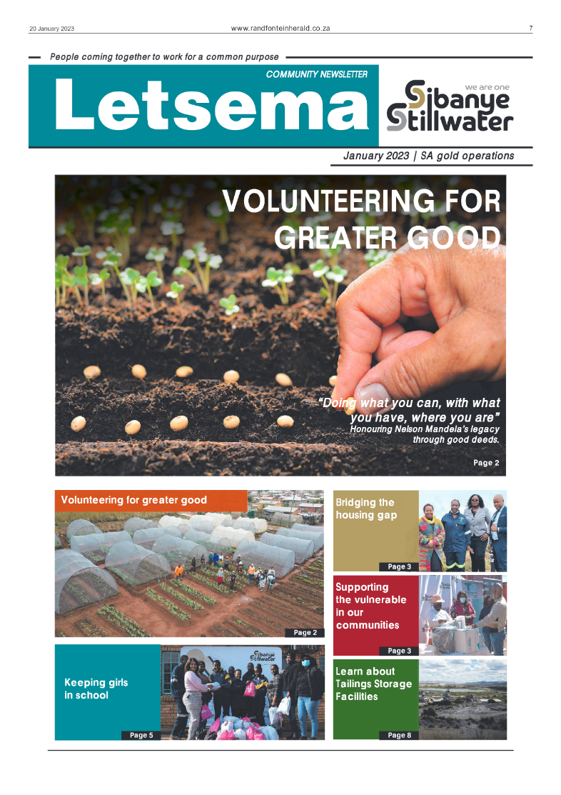 Randfontein Herald 20 January 2023 page 7