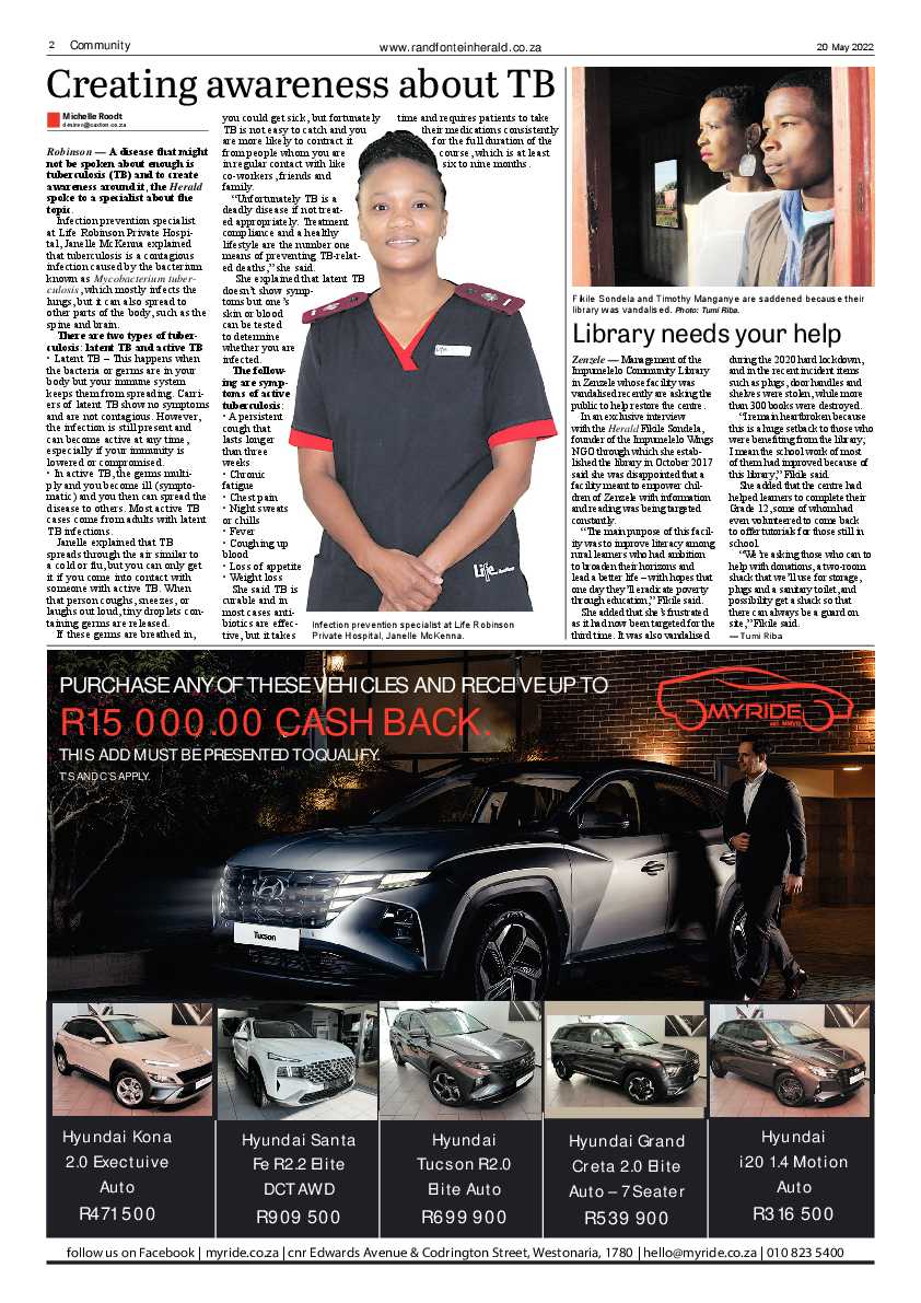 Randfontein Herald 20 May 2022 page 2
