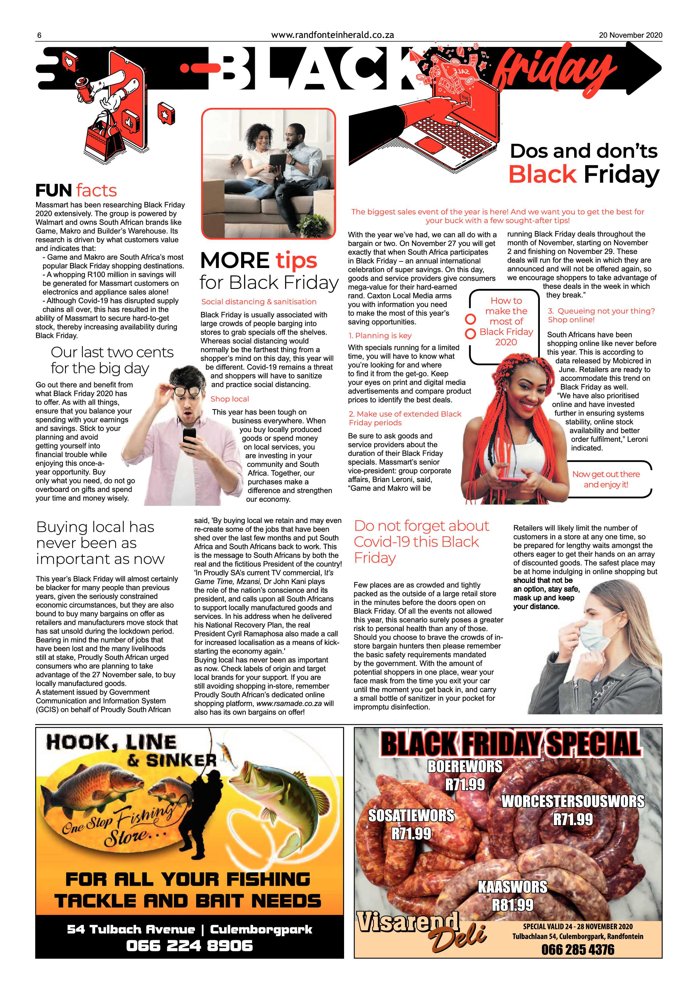Randfontein Herald 20 November 2020 page 6