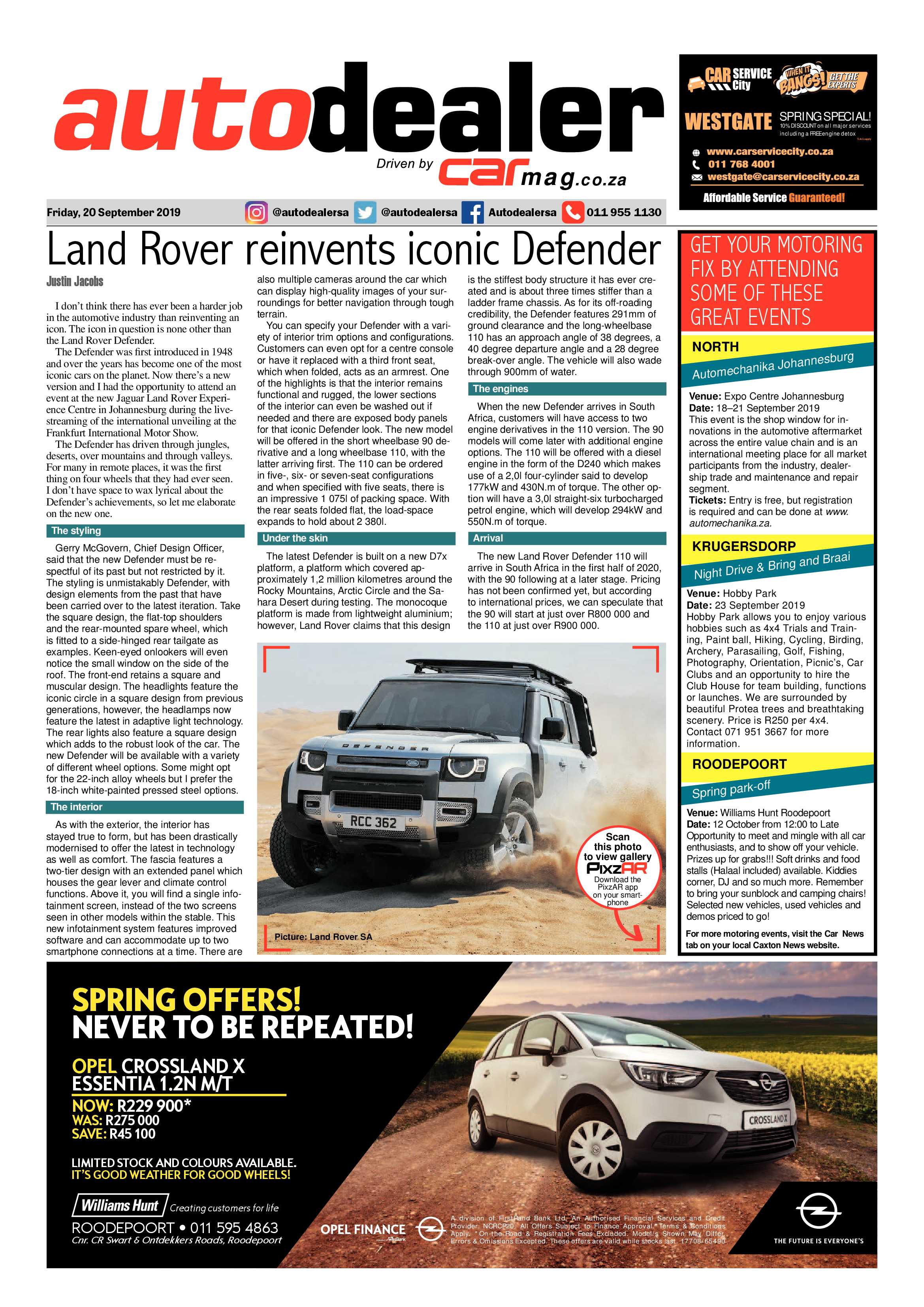 Randfontein Herald 20 September 2019 page 10