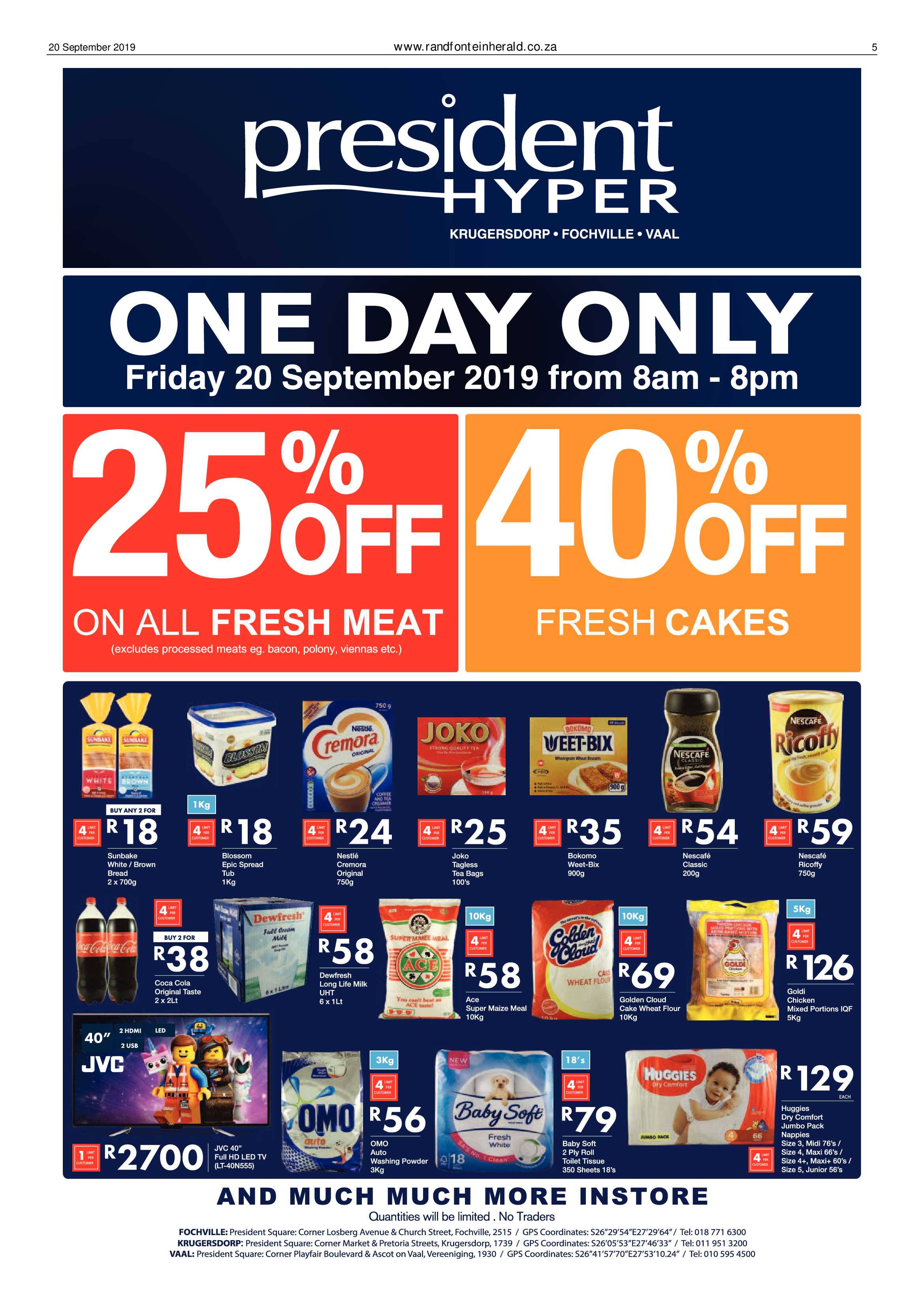 Randfontein Herald 20 September 2019 page 5