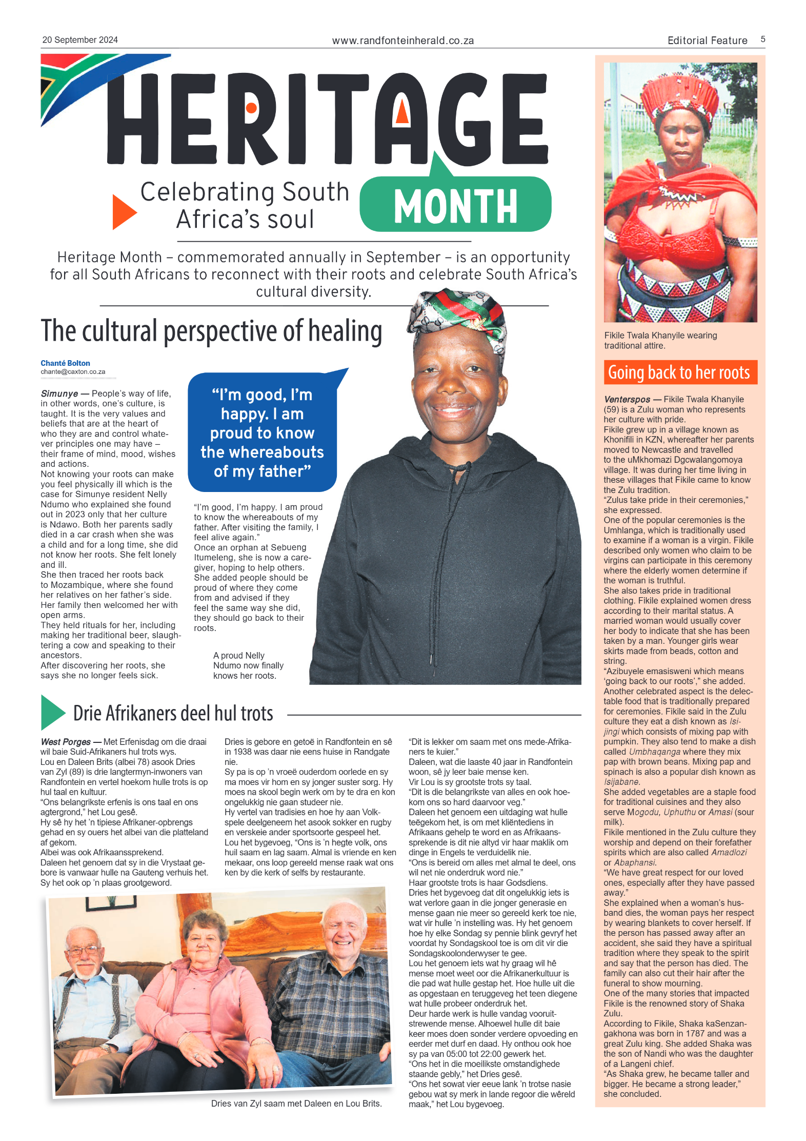 Randfontein Herald 20 September 2024 page 5