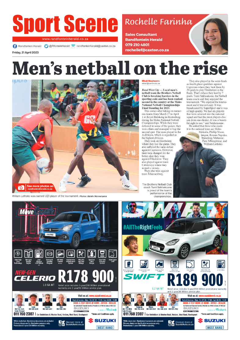 Randfontein Herald 21 April 2023 page 8