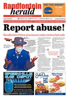 Randfontein Herald 21 Augusut 2020