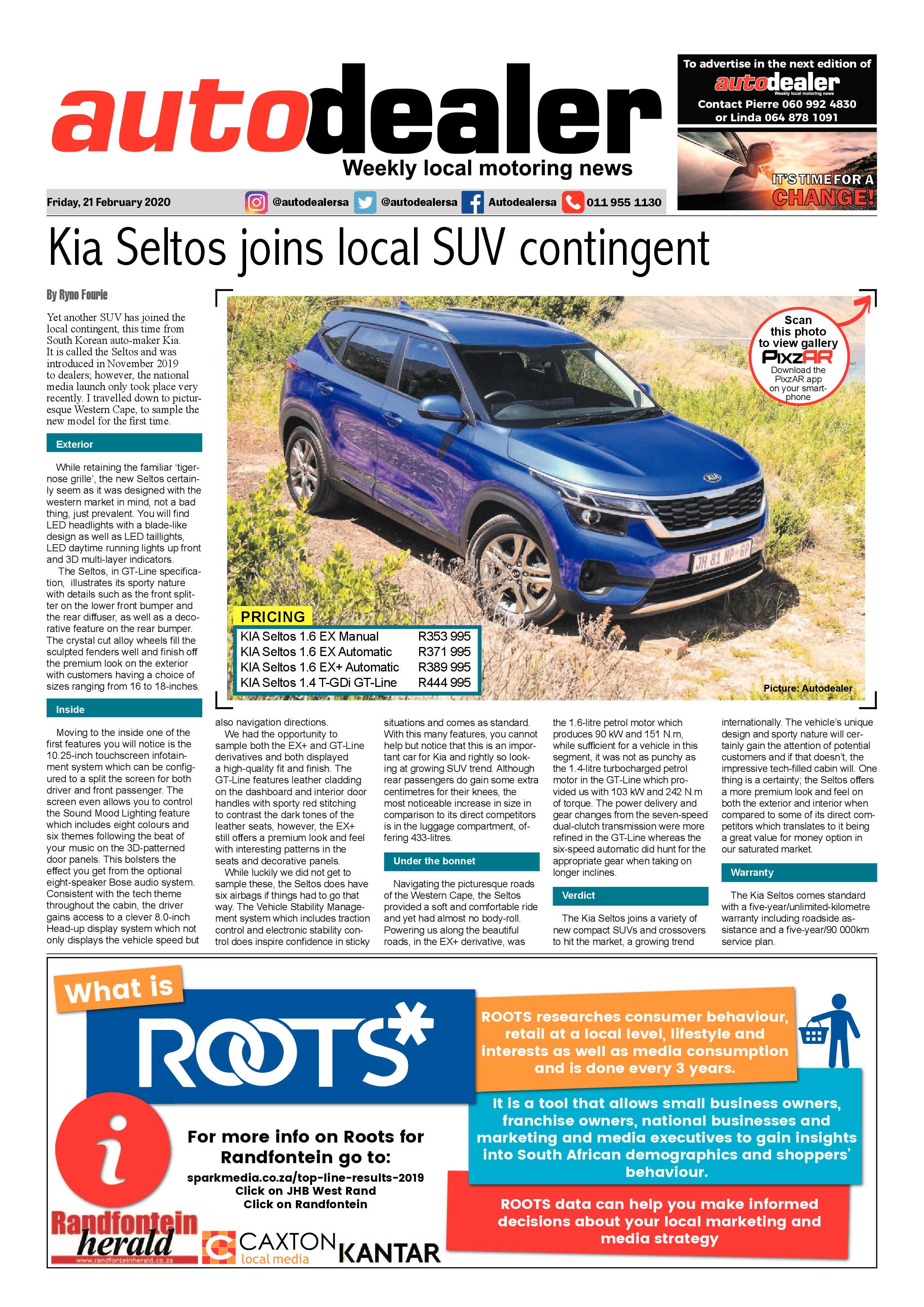 Randfontein Herald 21 February 2020 page 12