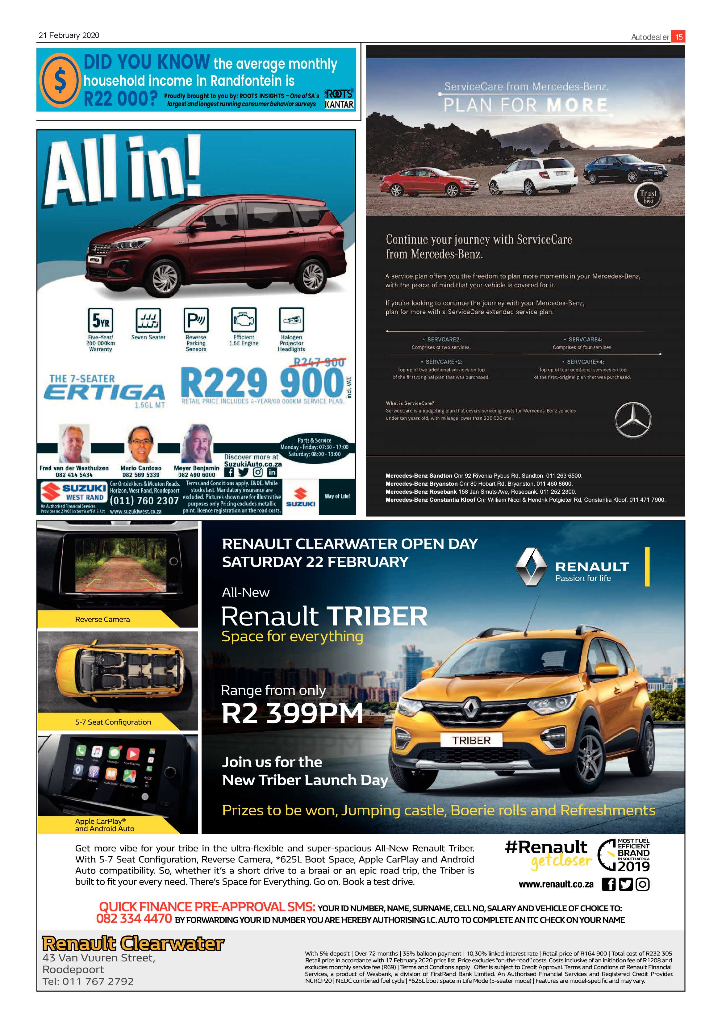 Randfontein Herald 21 February 2020 page 15