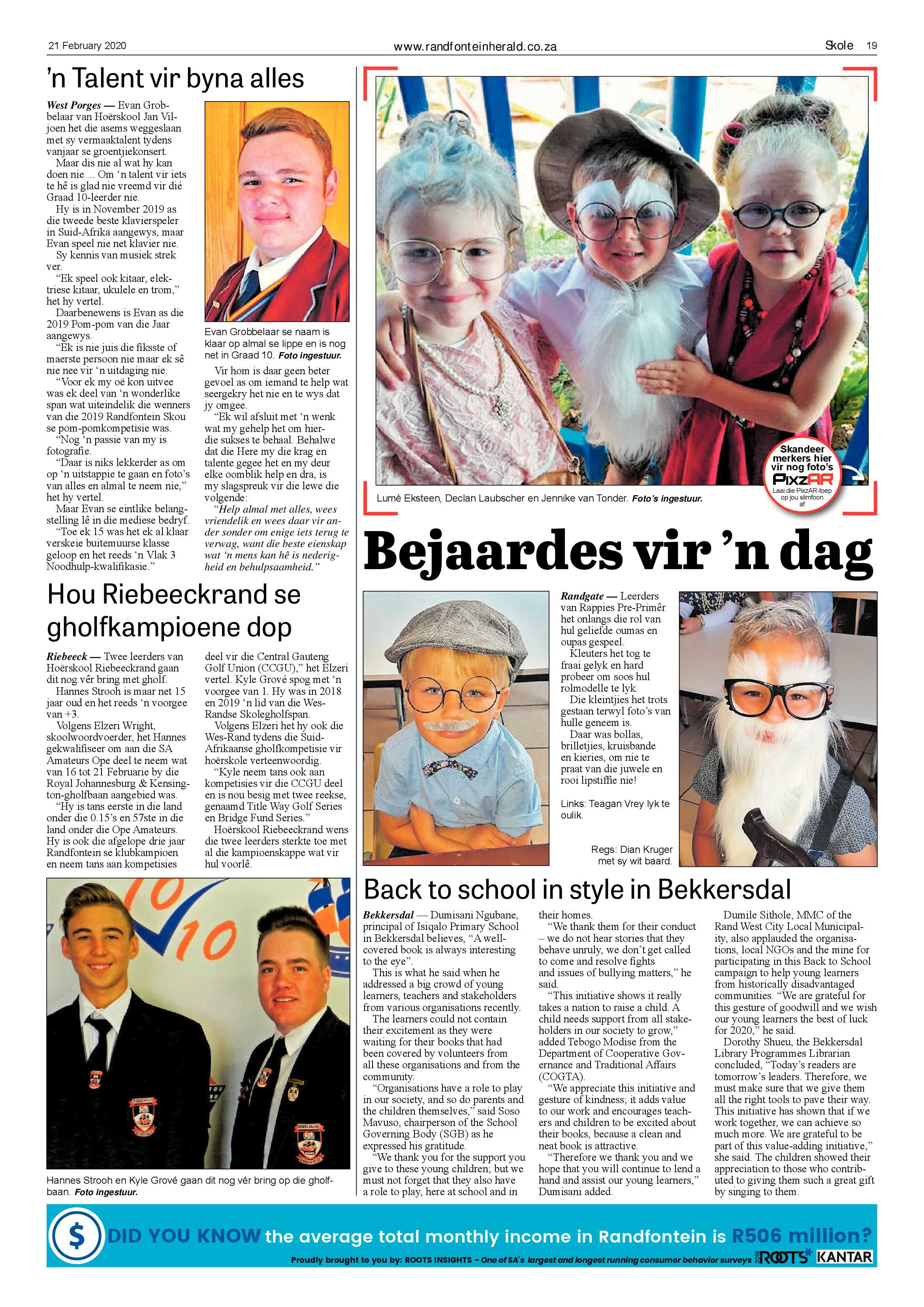 Randfontein Herald 21 February 2020 page 19