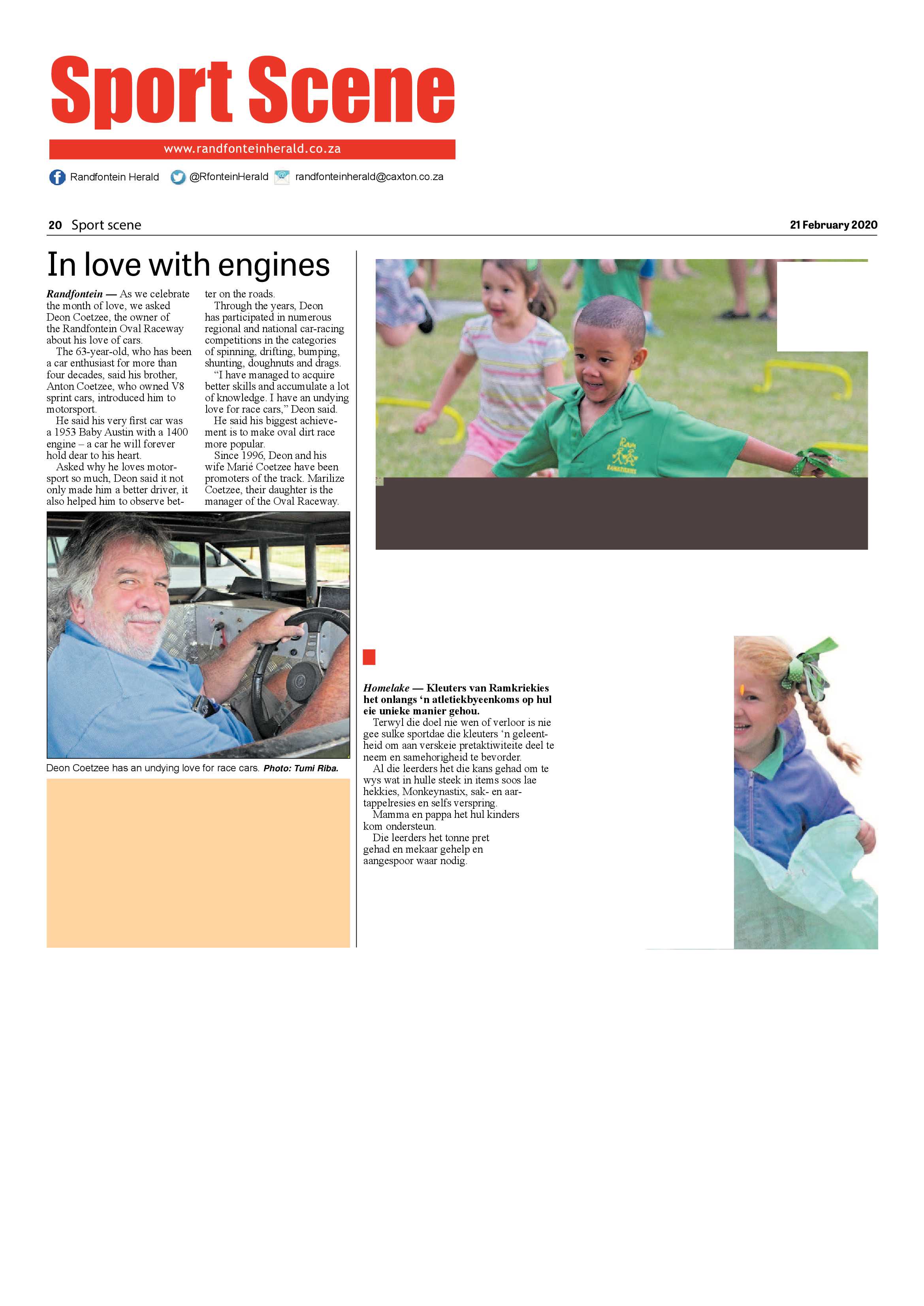 Randfontein Herald 21 February 2020 page 20
