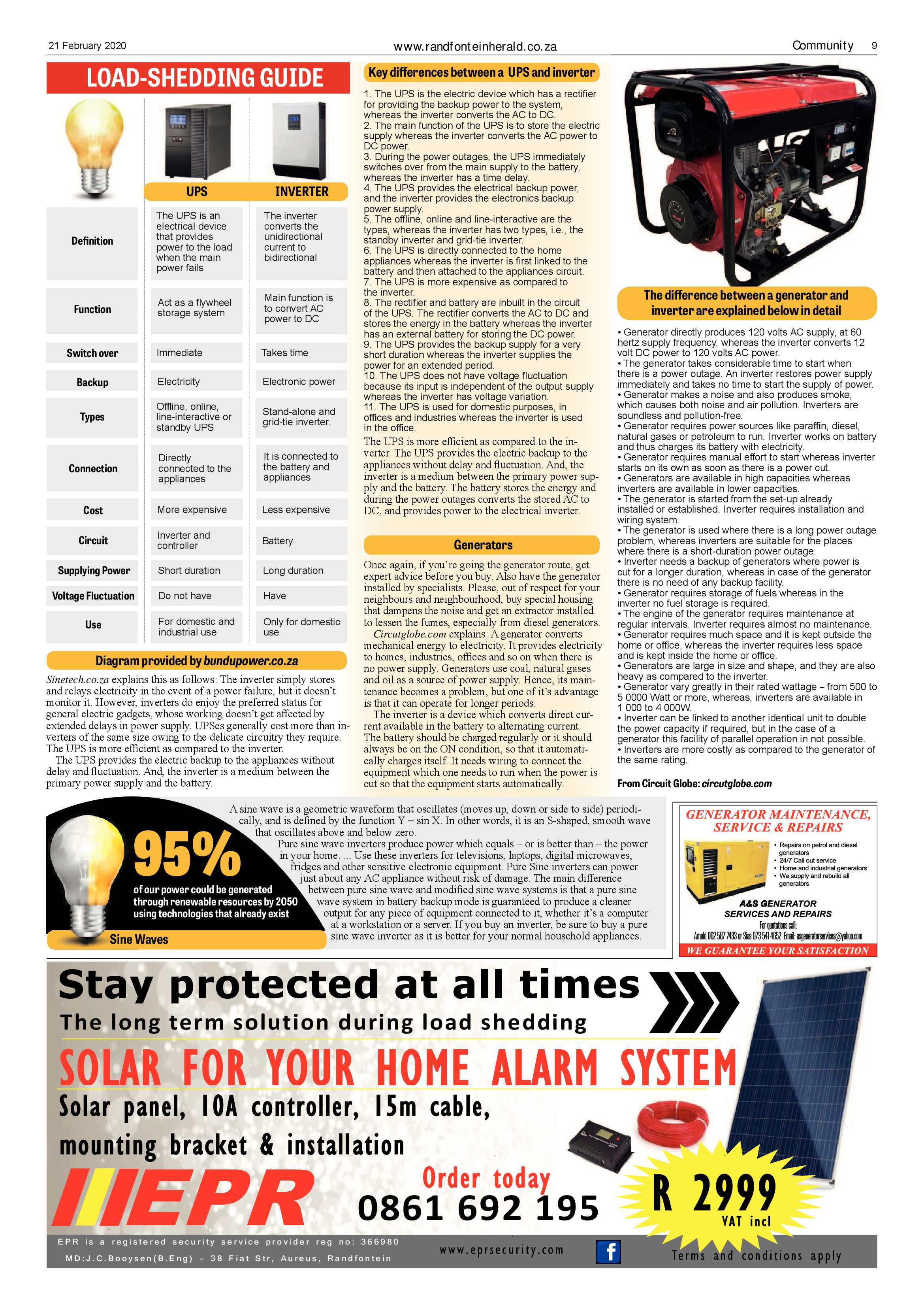Randfontein Herald 21 February 2020 page 9