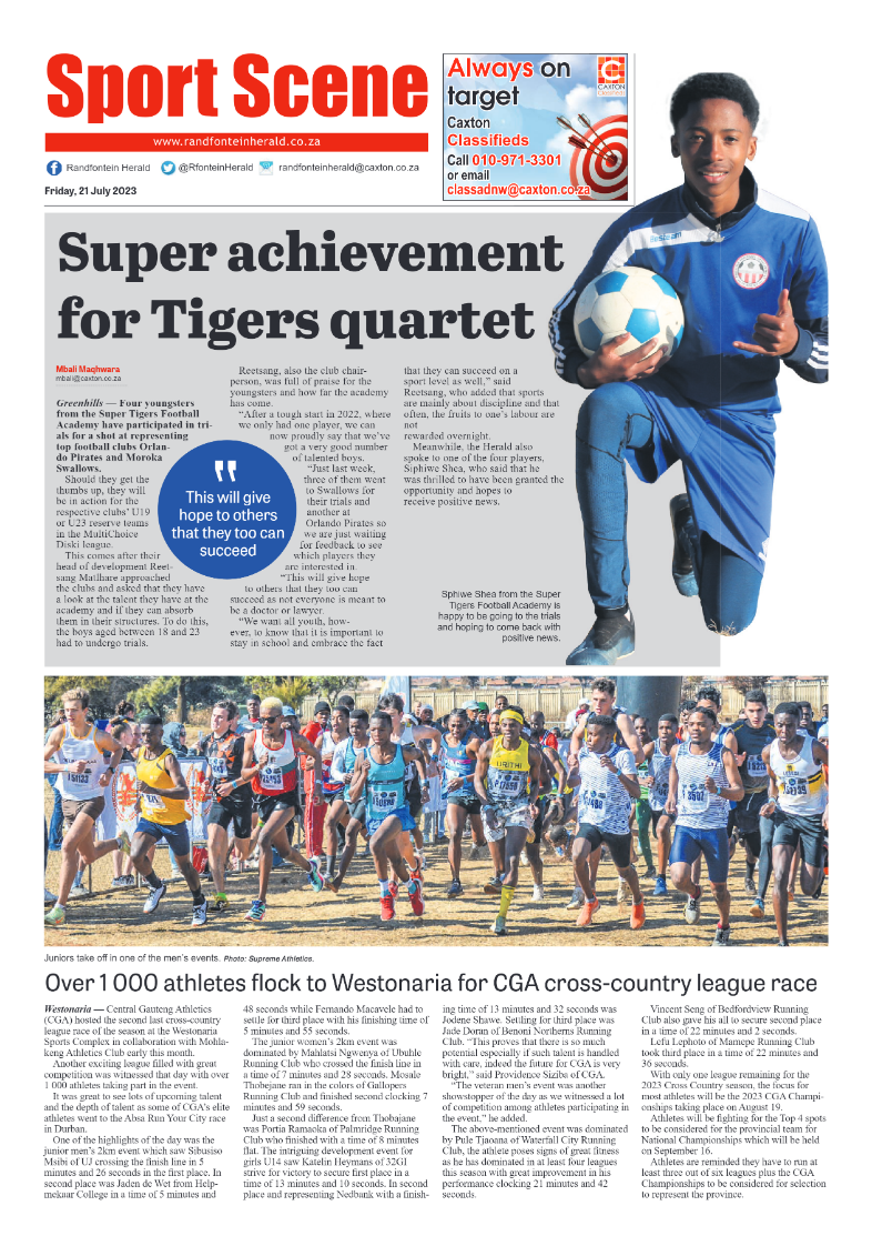 Randfontein Herald 21 July 2023 page 8