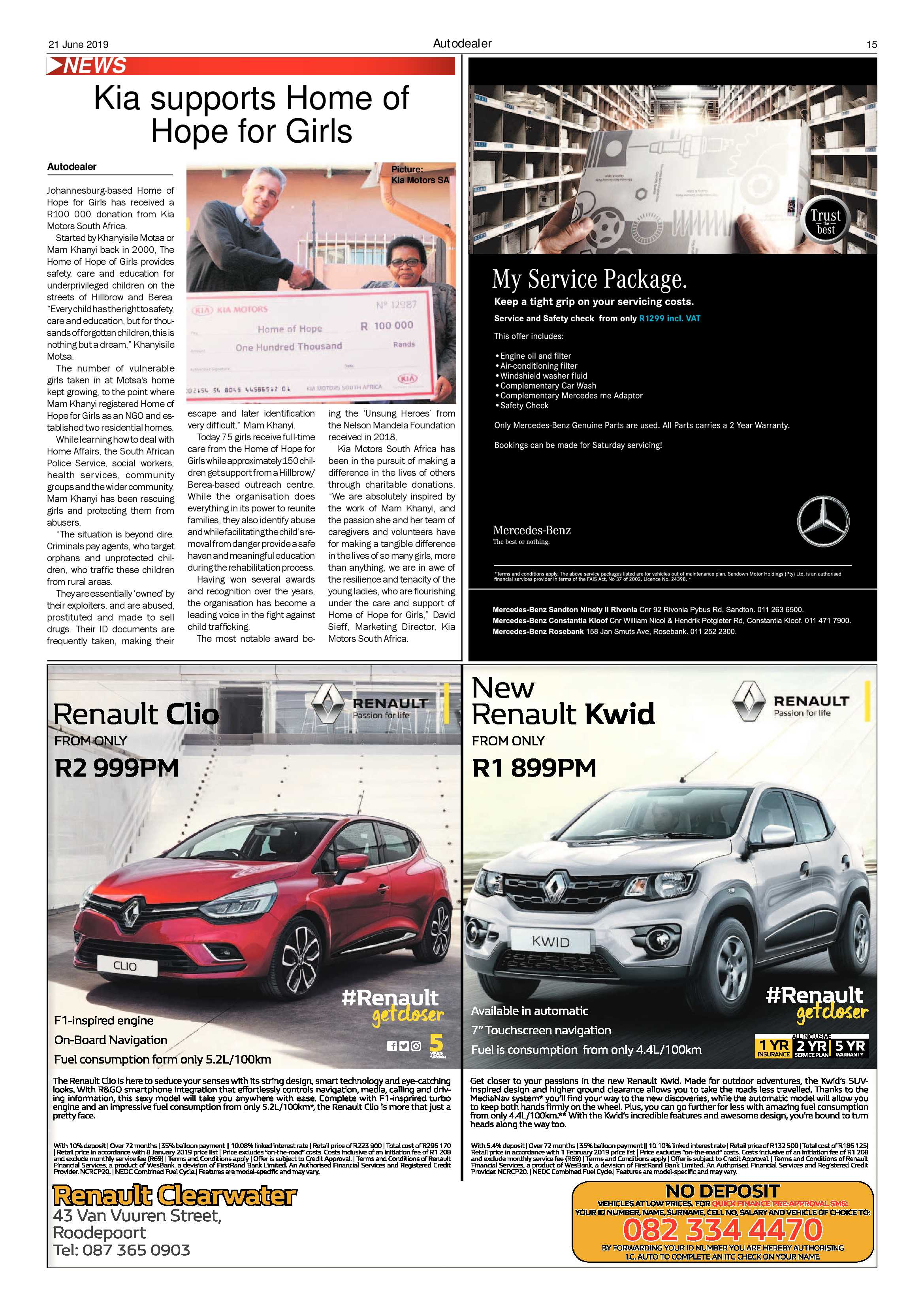 Randfontein Herald 21 June 2019 page 15