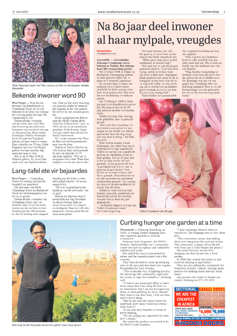 Randfontein Herald 21 June 2024 page 3