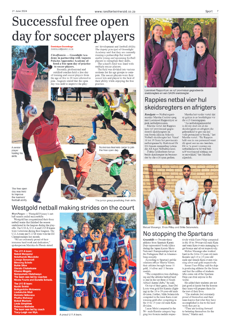 Randfontein Herald 21 June 2024 page 7