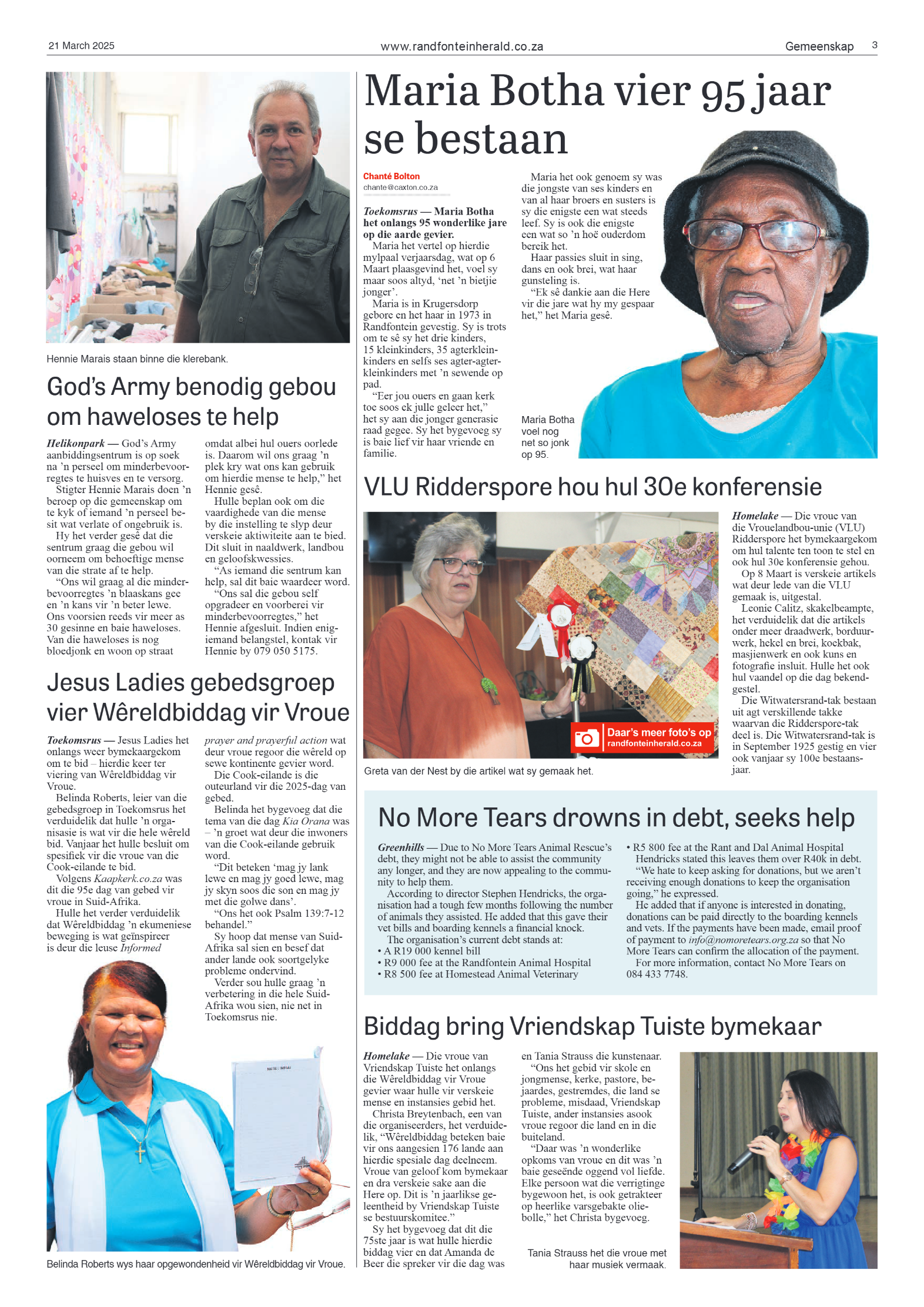 Randfontein Herald 21 March 2025 page 3