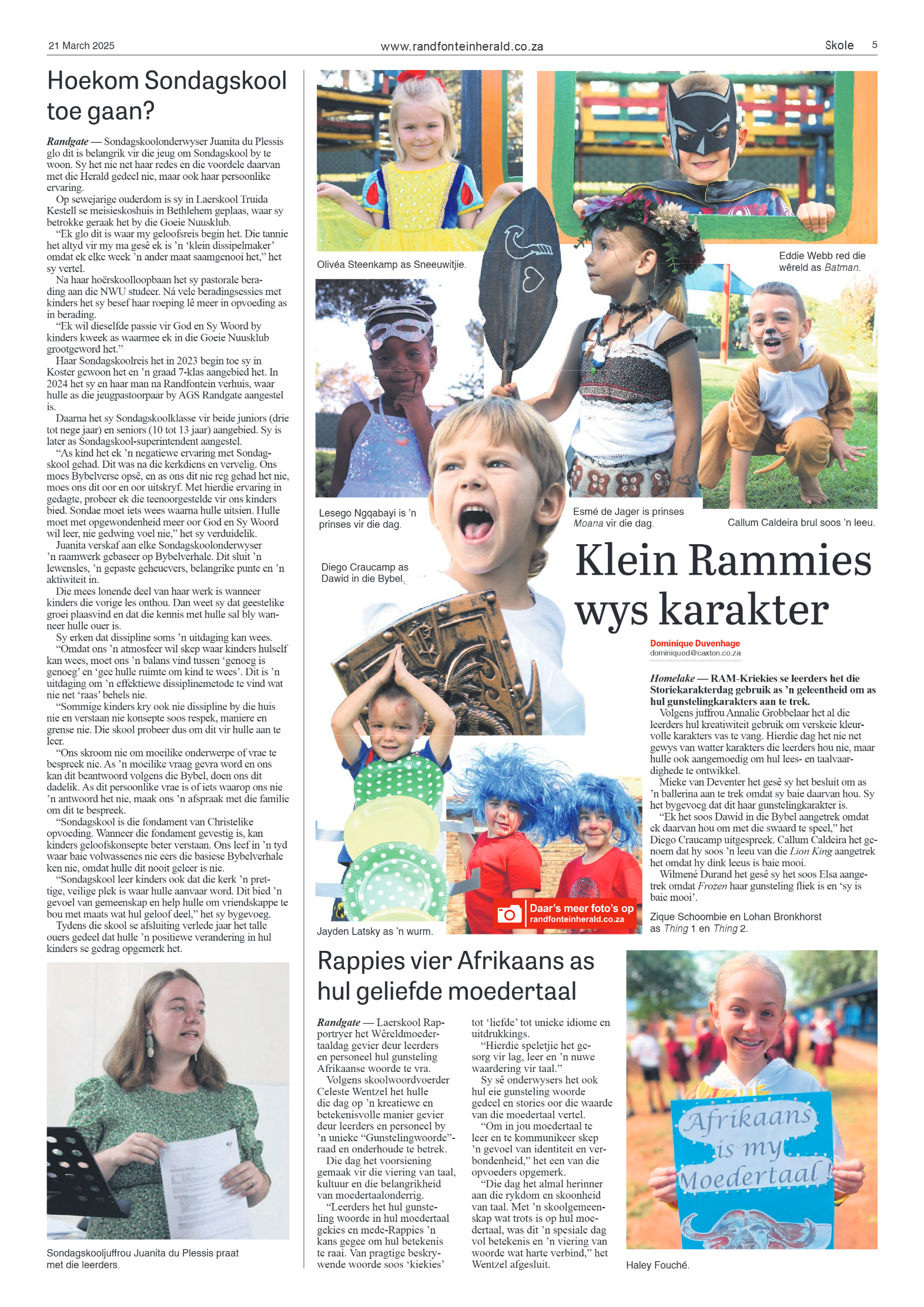Randfontein Herald 21 March 2025 page 5