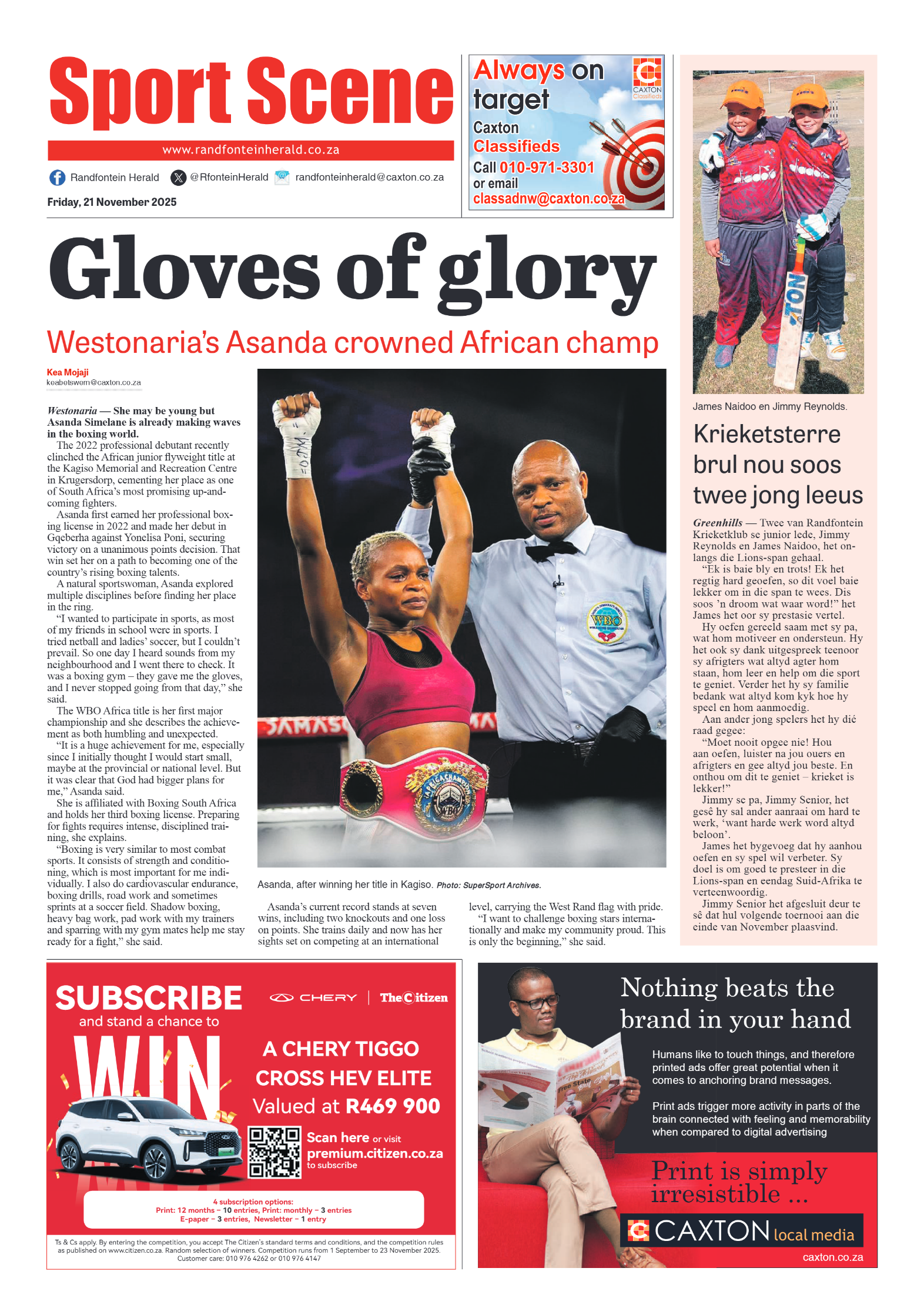 Randfontein Herald 21 November 2025 page 10
