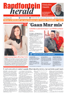 Randfontein Herald 22 August 2025