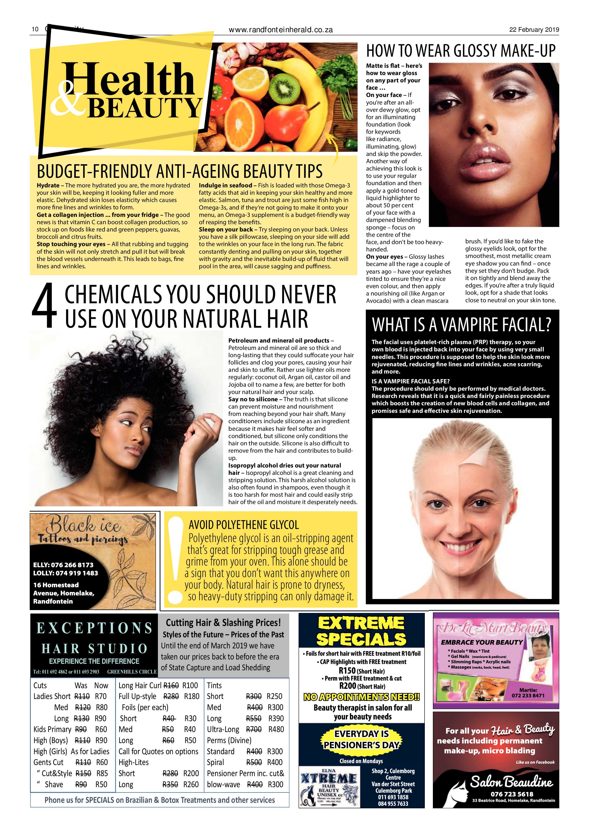 Randfontein Herald 22 February 2019 page 10