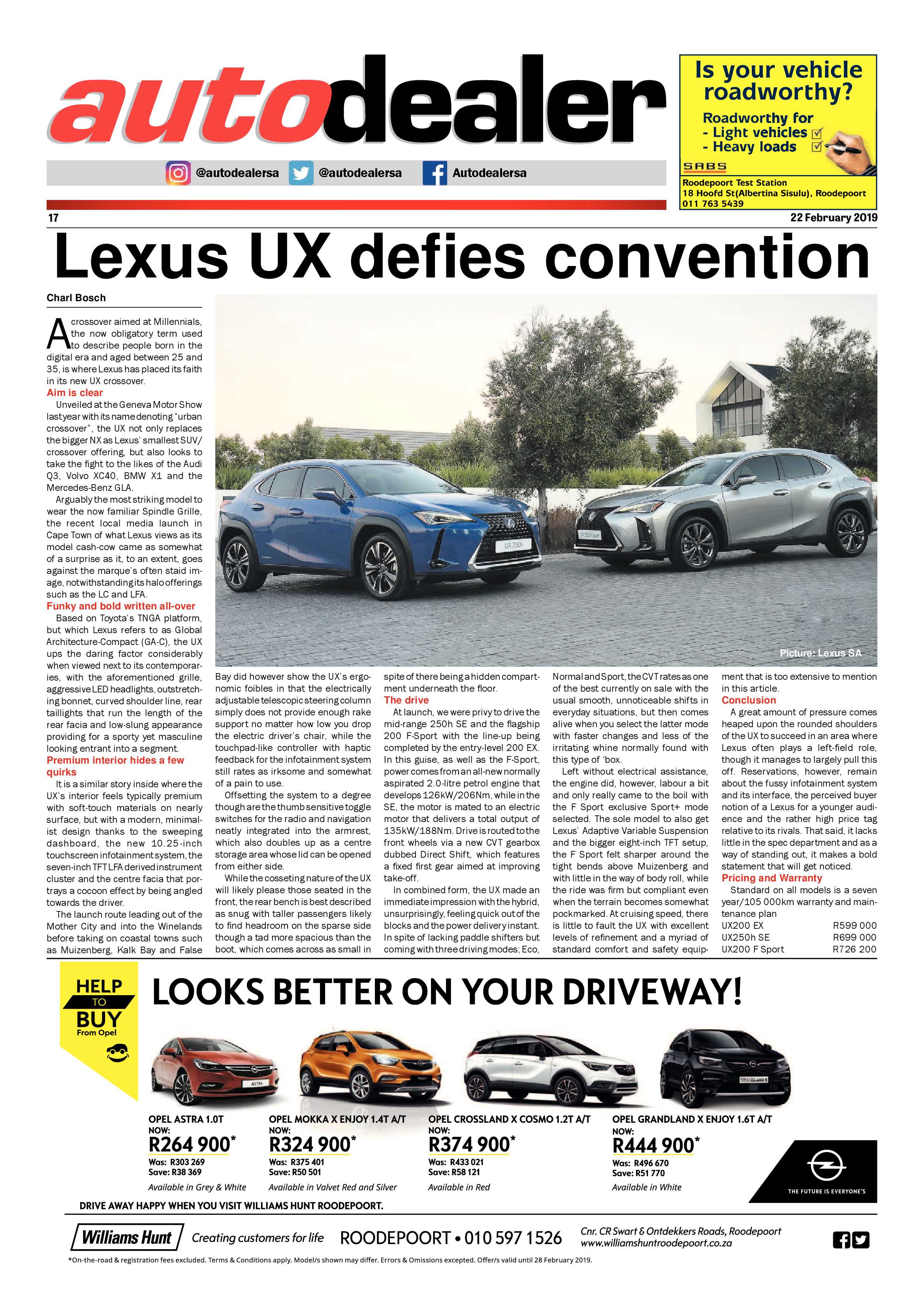 Randfontein Herald 22 February 2019 page 17