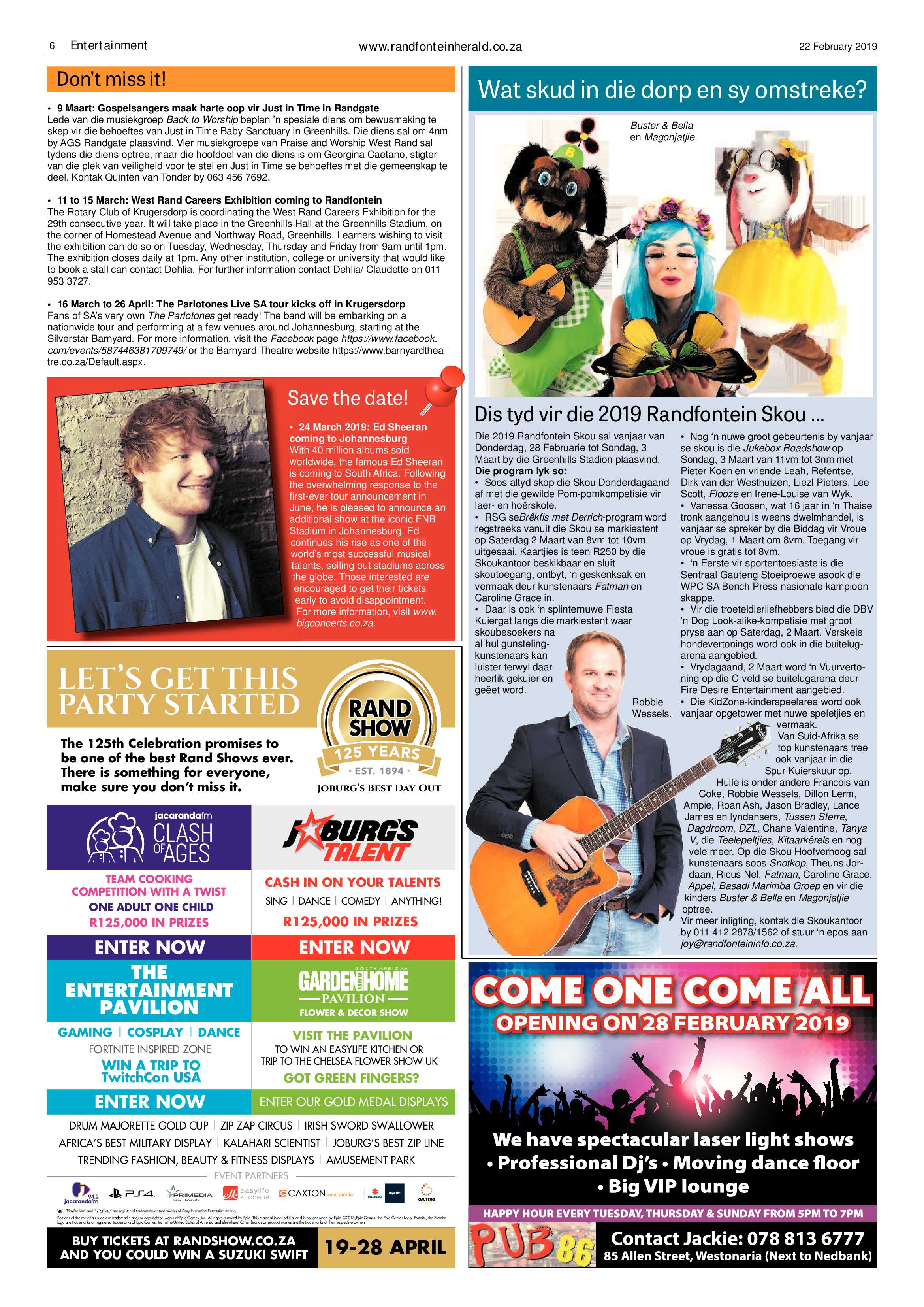 Randfontein Herald 22 February 2019 page 6