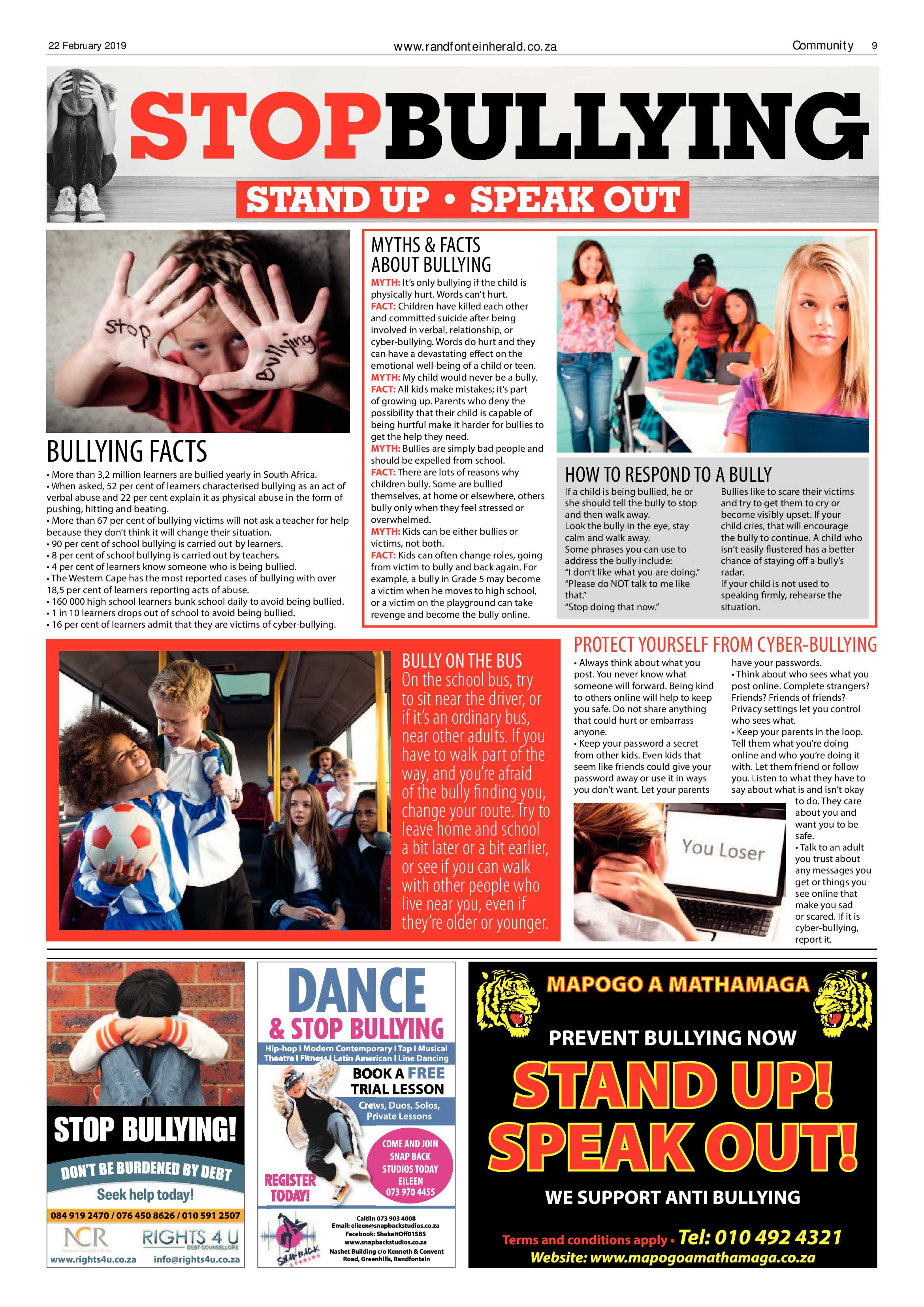 Randfontein Herald 22 February 2019 page 9