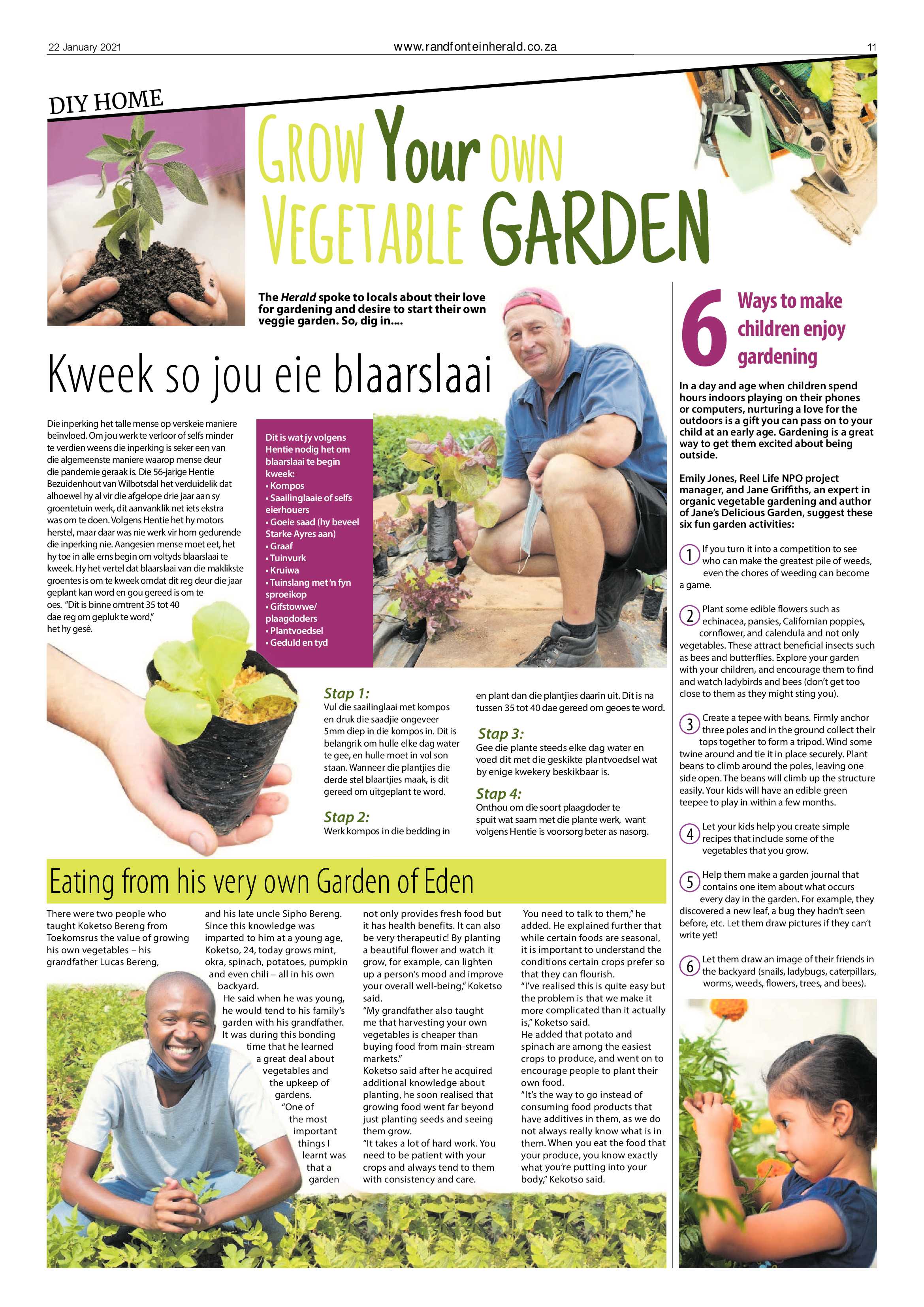Randfontein Herald 22 January 2021 page 11