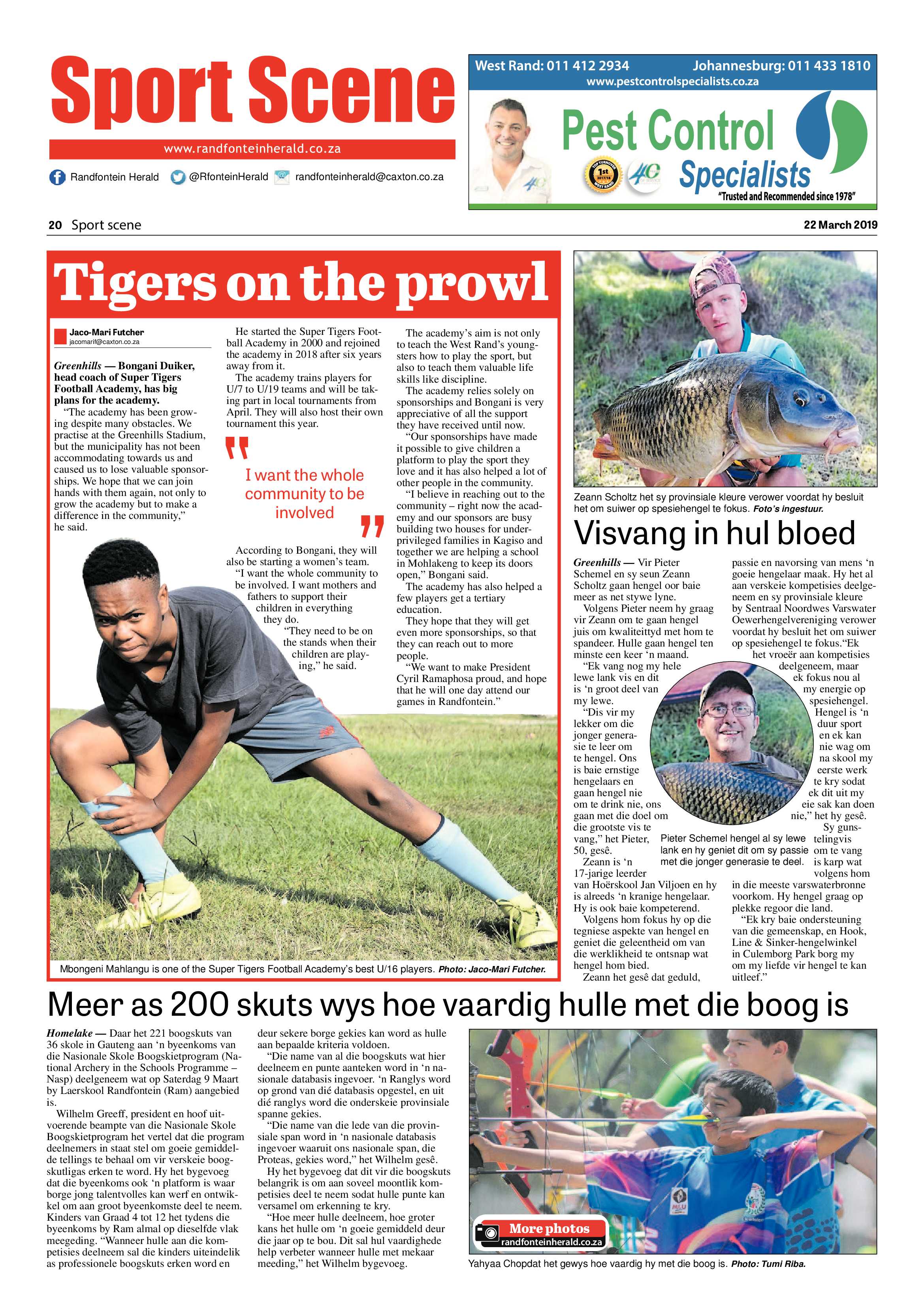 Randfontein Herald 22 March 2019 page 20