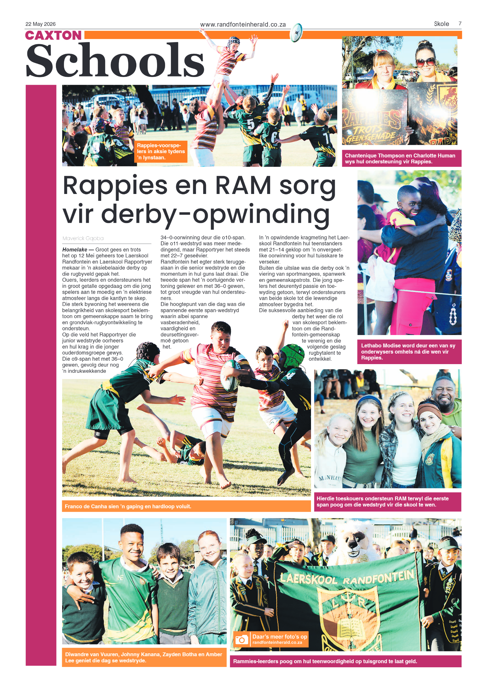 Randfontein Herald 22 May 2026 page 7