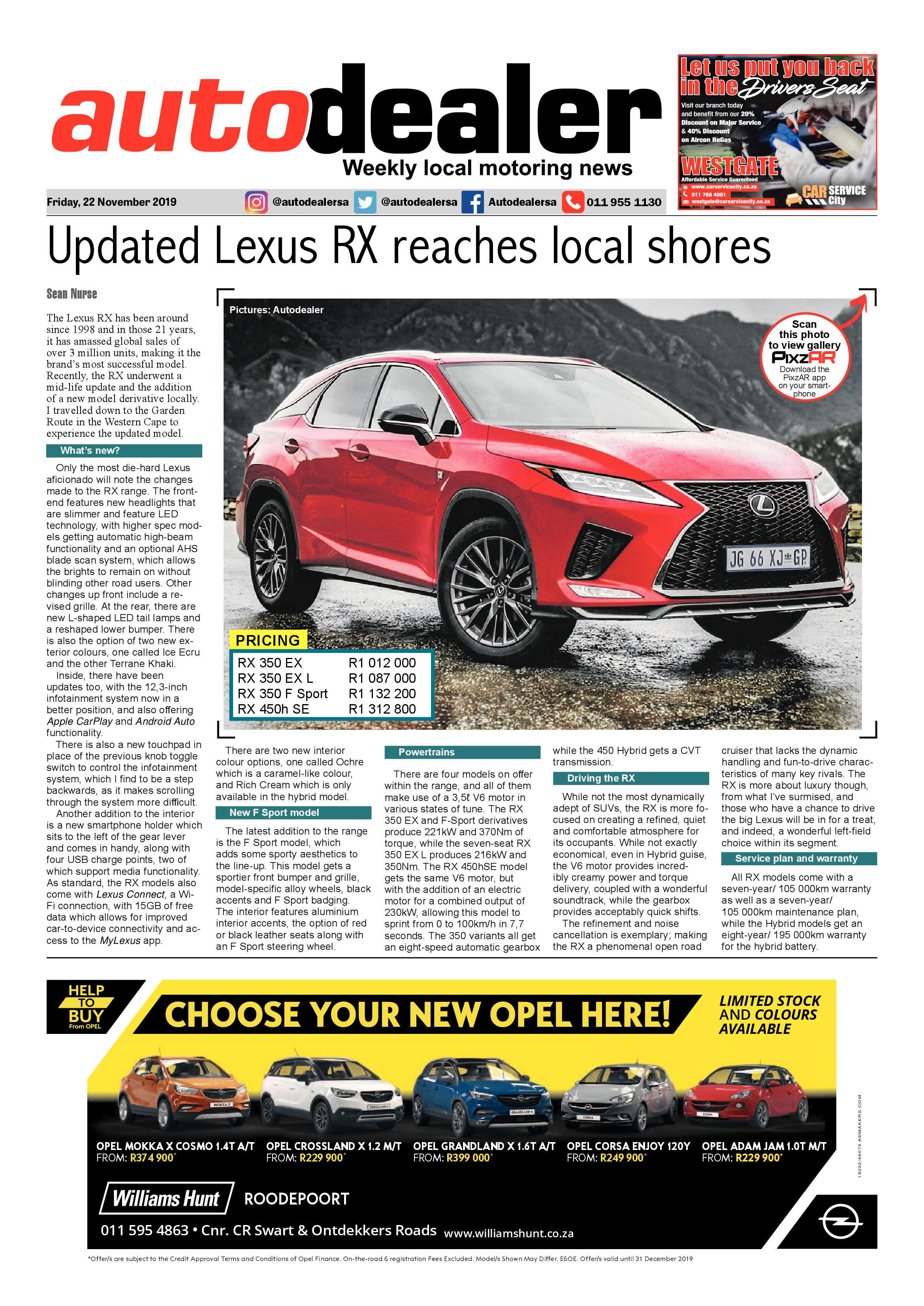 Randfontein Herald 22 November 2019 page 8