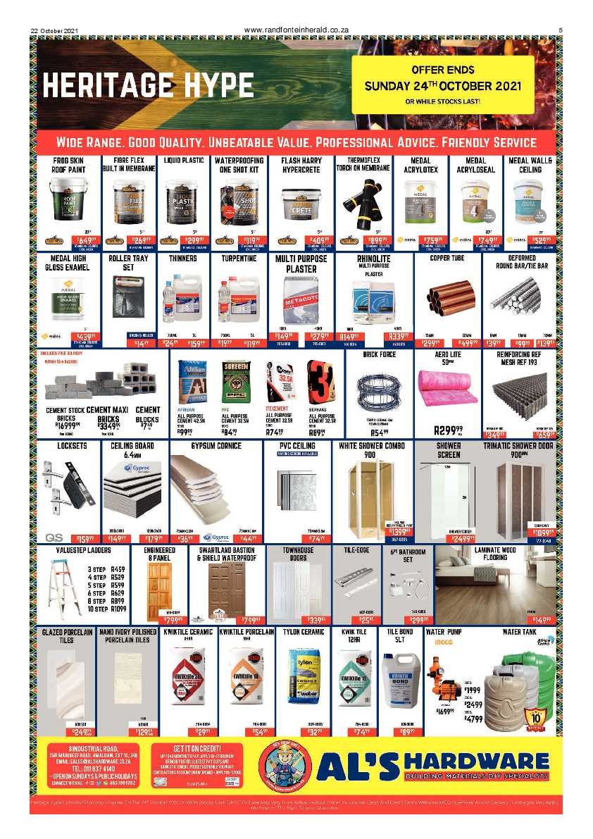 Randfontein Herald 22 October 2021 page 5