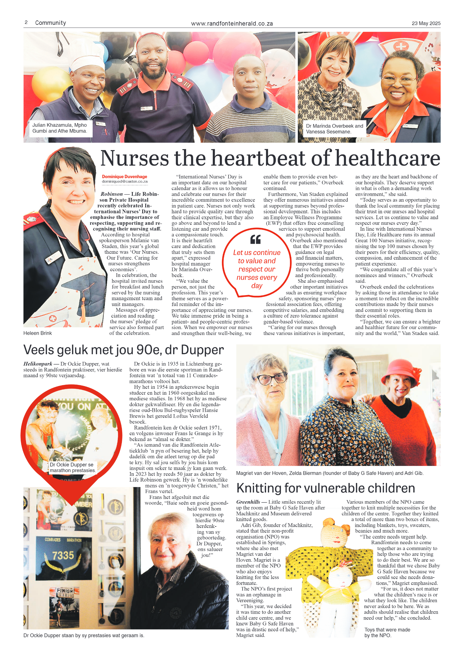 Randfontein Herald 23 May 2025 page 2