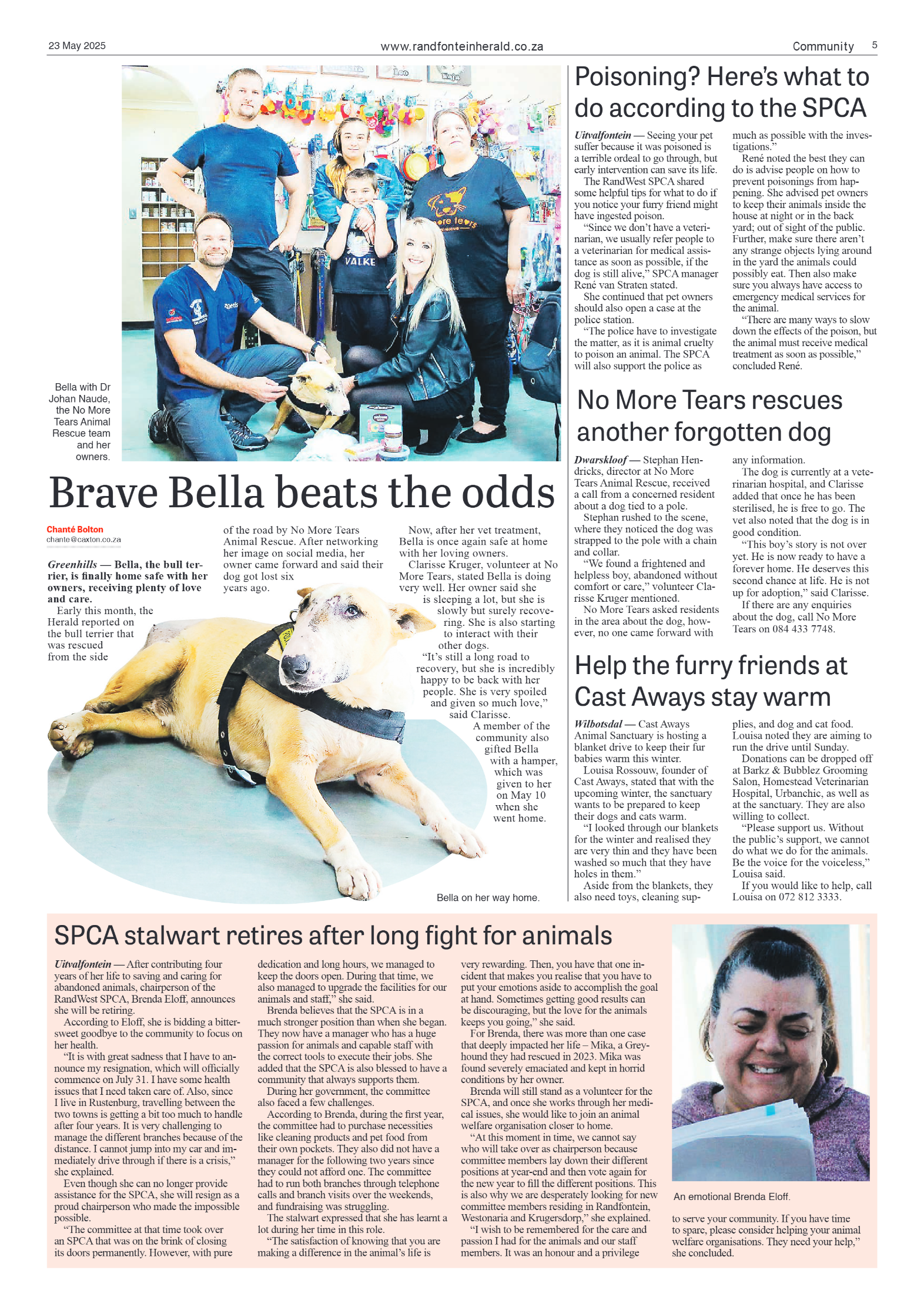 Randfontein Herald 23 May 2025 page 5