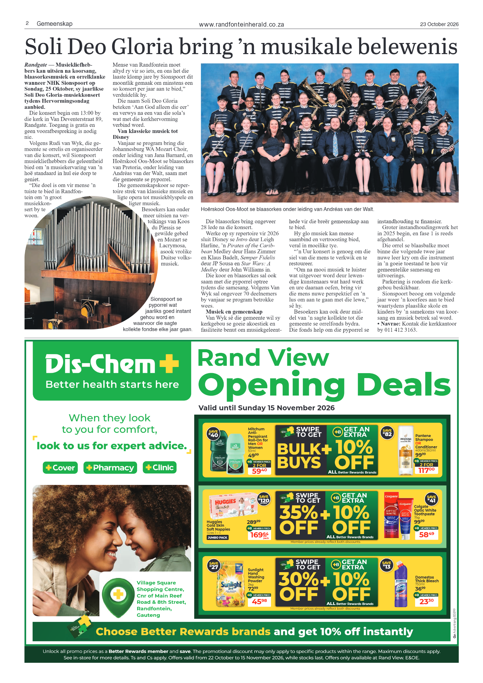 Randfontein Herald 23 October 2026 page 2