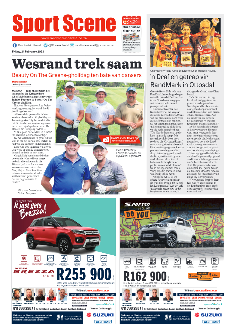 Randfontein Herald 24 February 2023 page 12