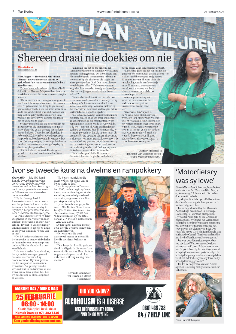 Randfontein Herald 24 February 2023 page 2