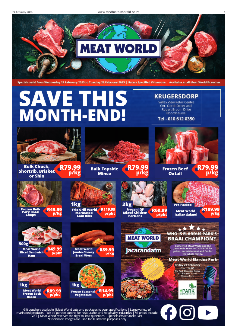 Randfontein Herald 24 February 2023 page 5