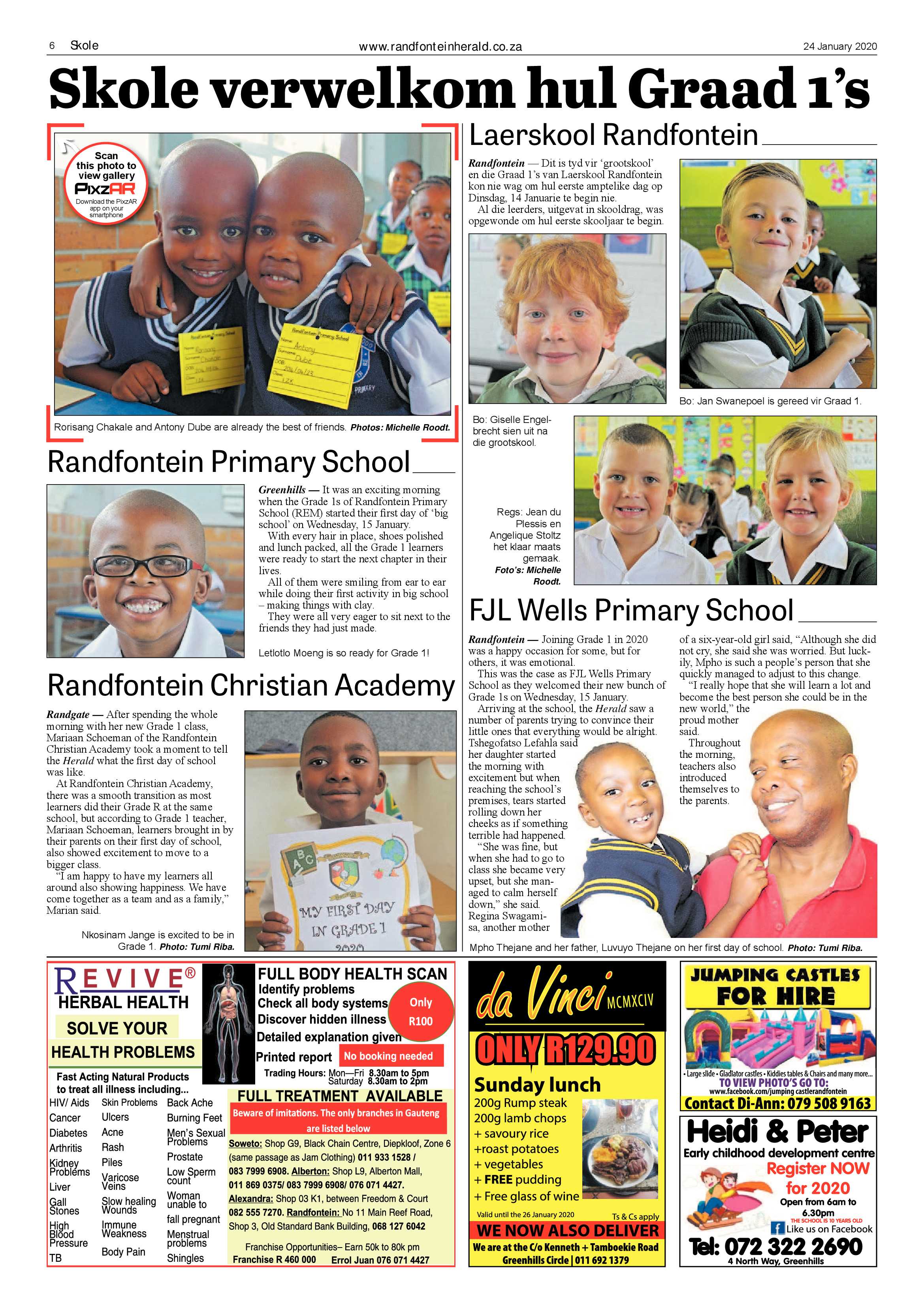 Randfontein Herald 24 January 2020 page 6
