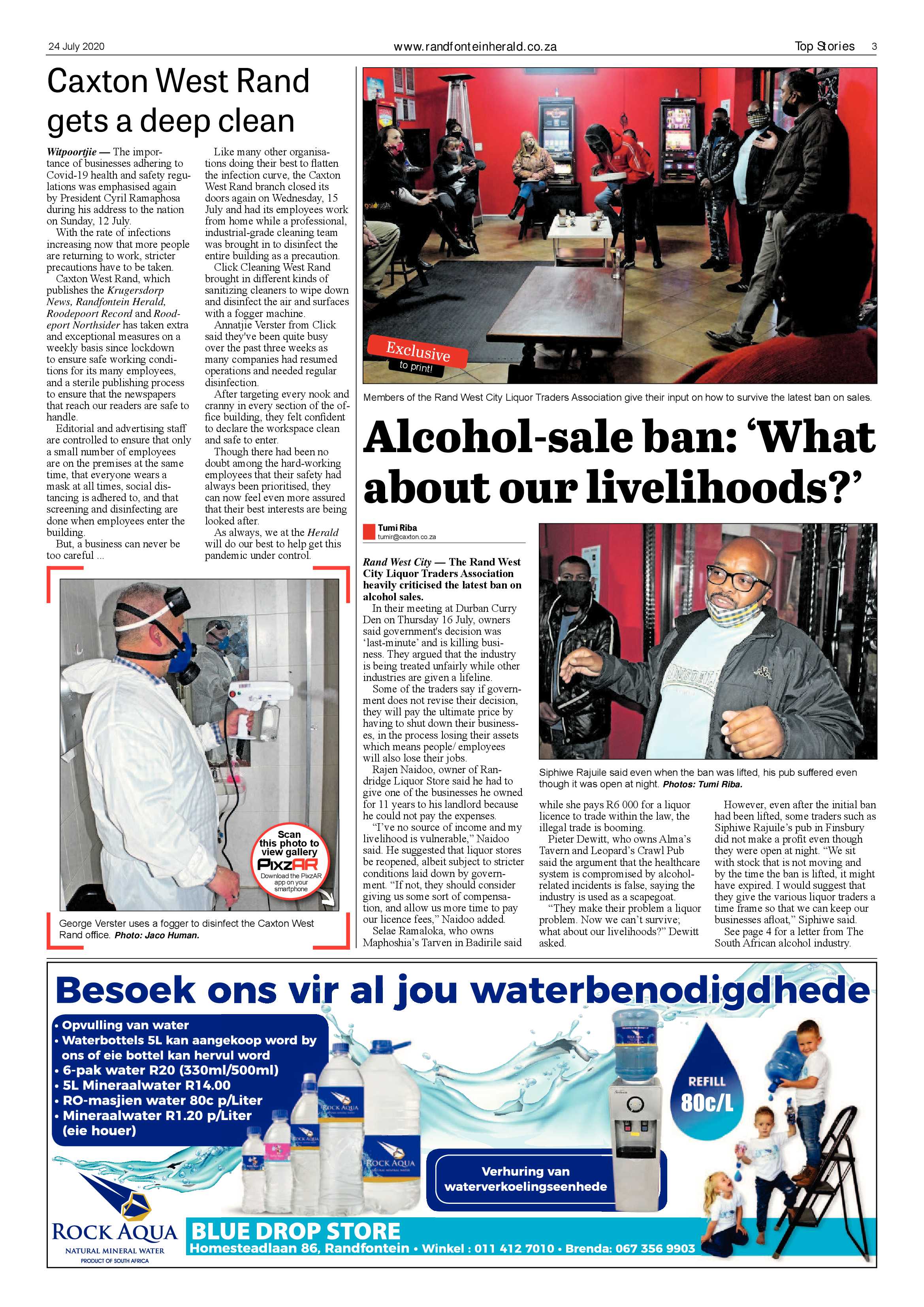 Randfontein Herald 24 July 2020 page 3