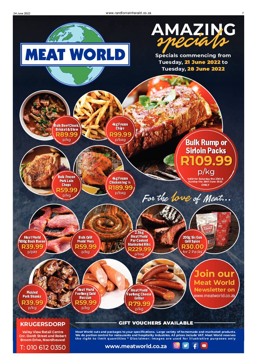 Randfontein Herald 24 June 2022 page 7