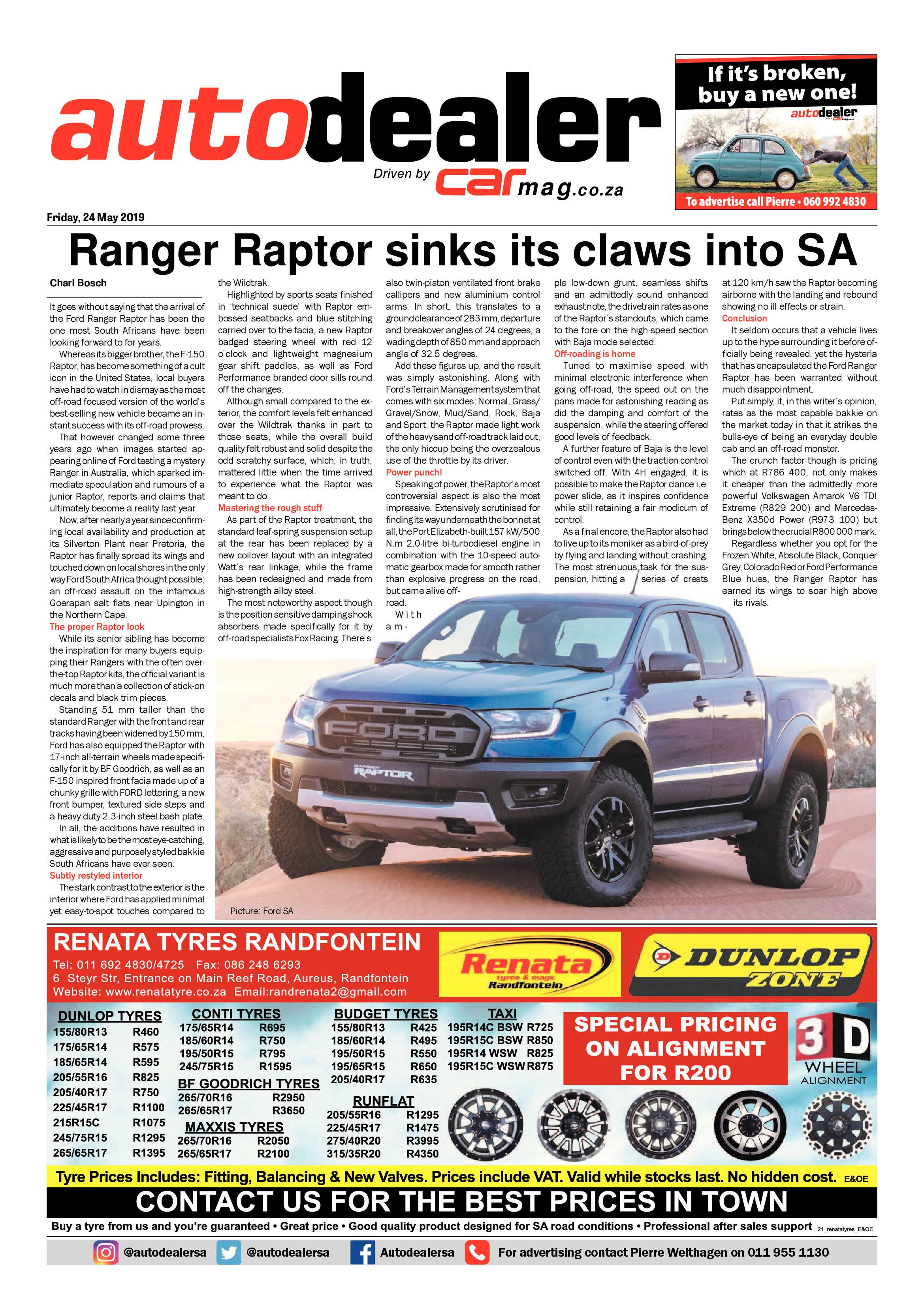 Randfontein Herald 24 May 2019 page 17