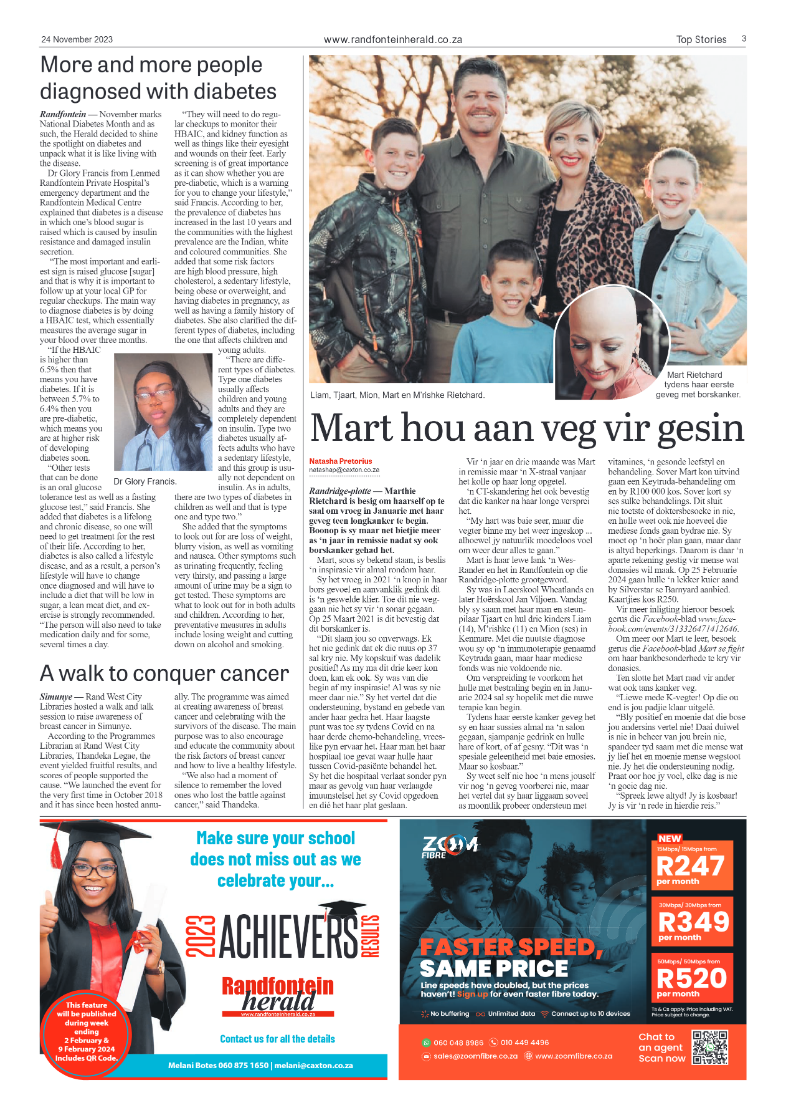 Randfontein Herald 24 November 2023 page 3